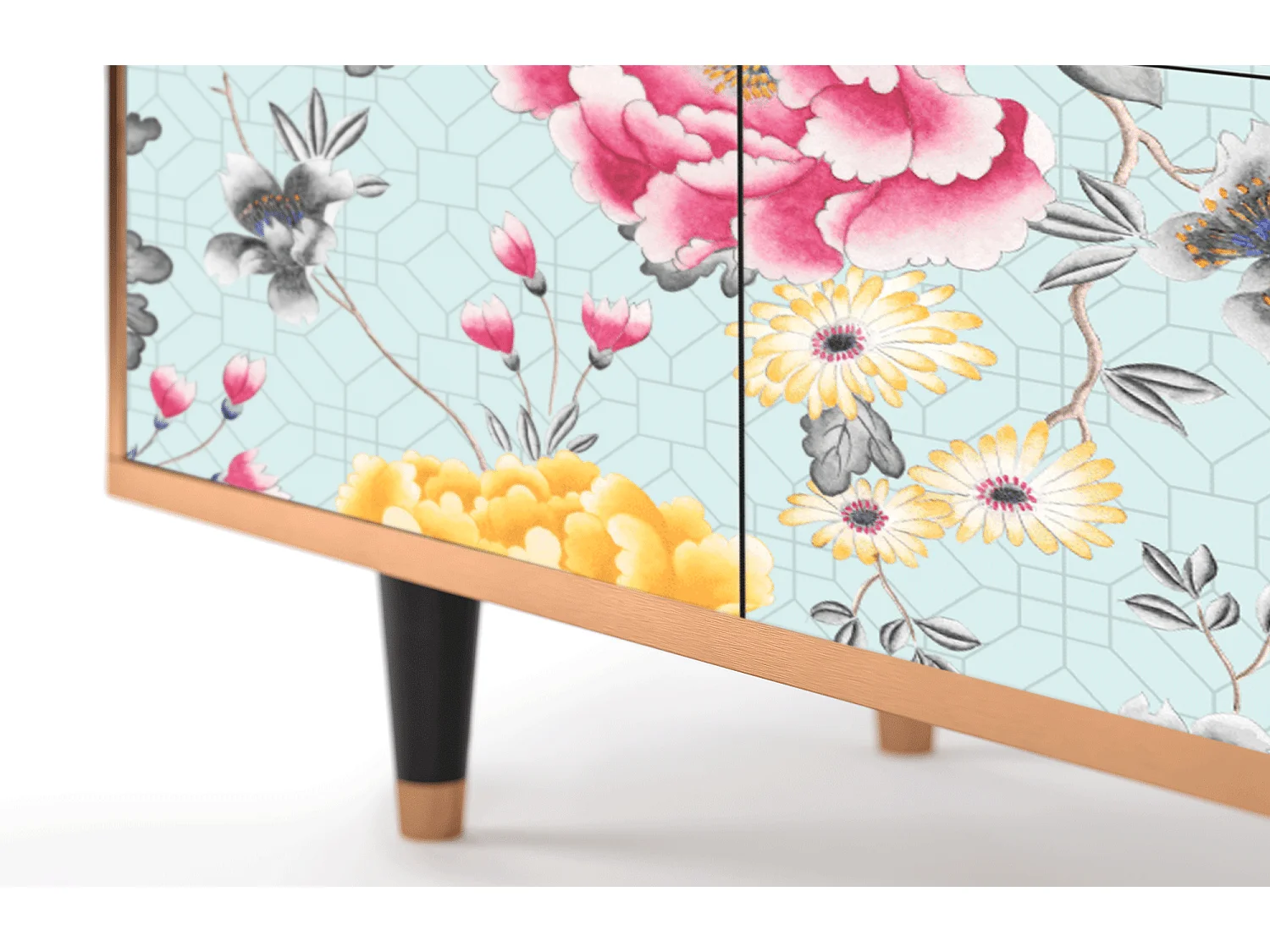 Buffet - 94x96x48 cm - BS3 - Sky Garden, Noyer