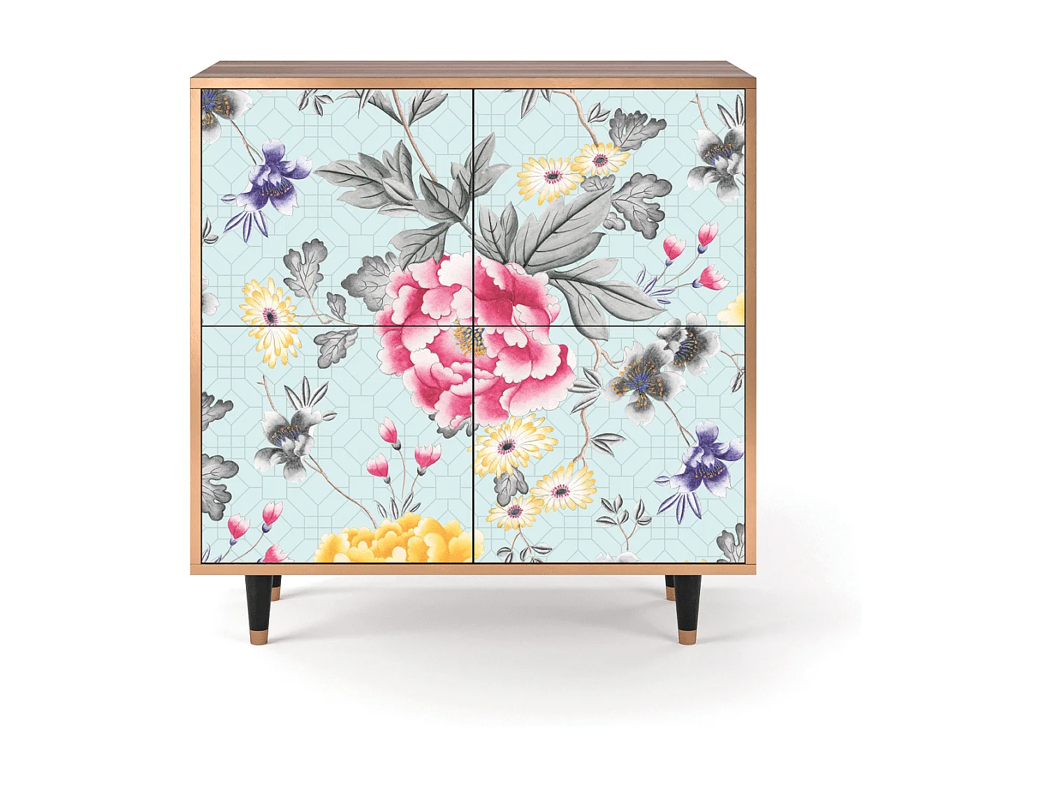 Credenza - 94x96x48 cm - BS3 - Sky Garden, Noce