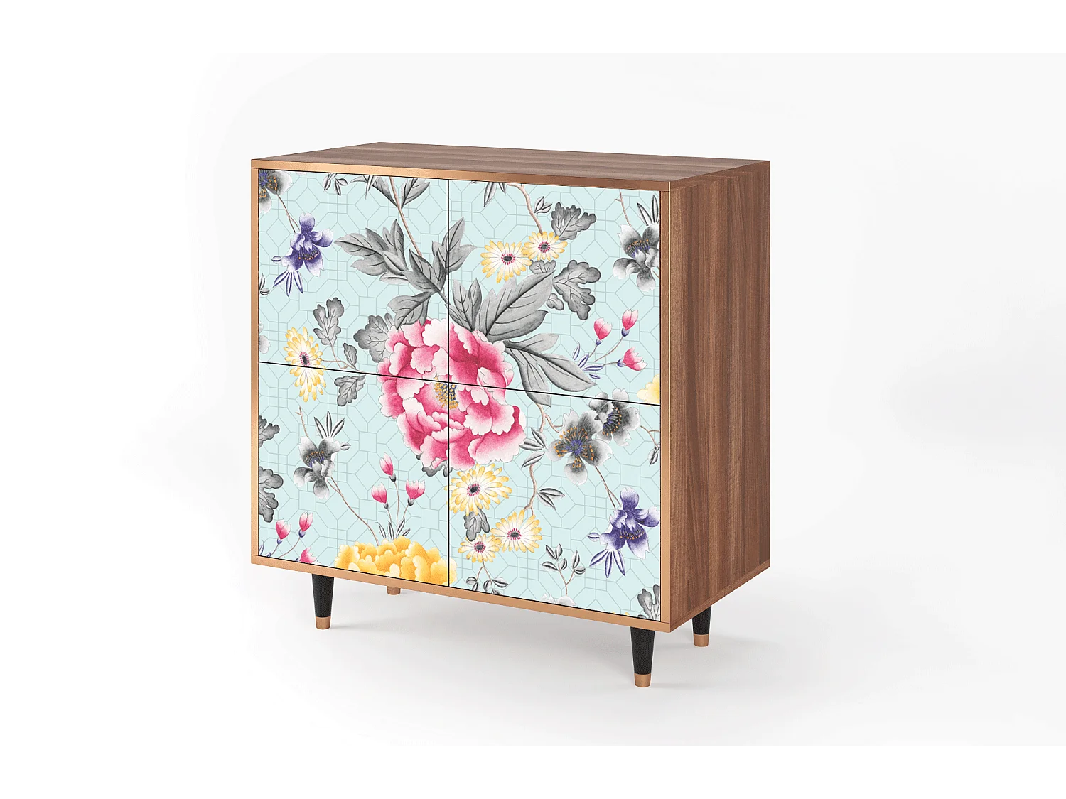 Credenza - 94x96x48 cm - BS3 - Sky Garden, Noce