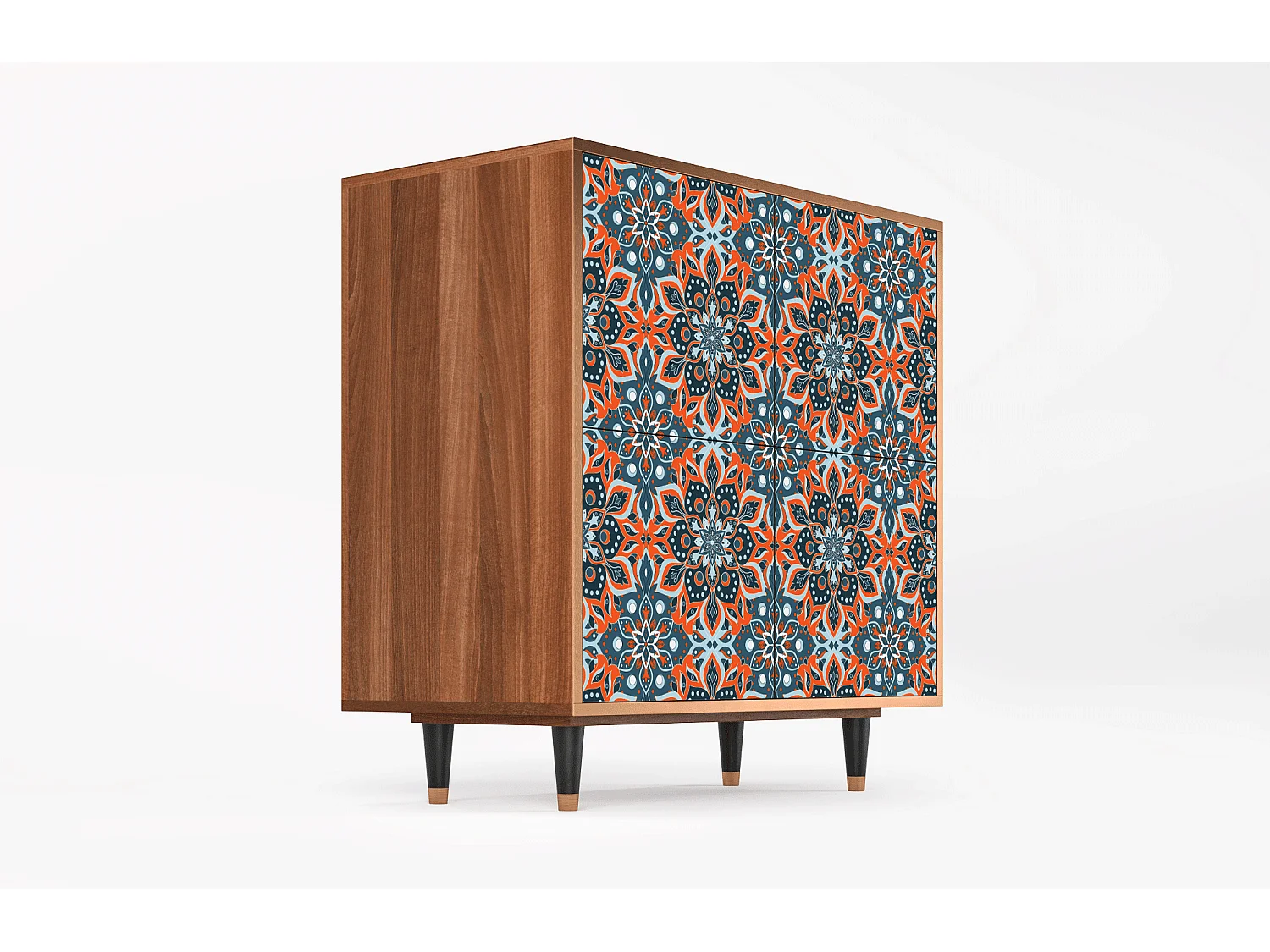 Aparador - 94x96x48 cm - BS3 - Fire Beetle, Nogueira