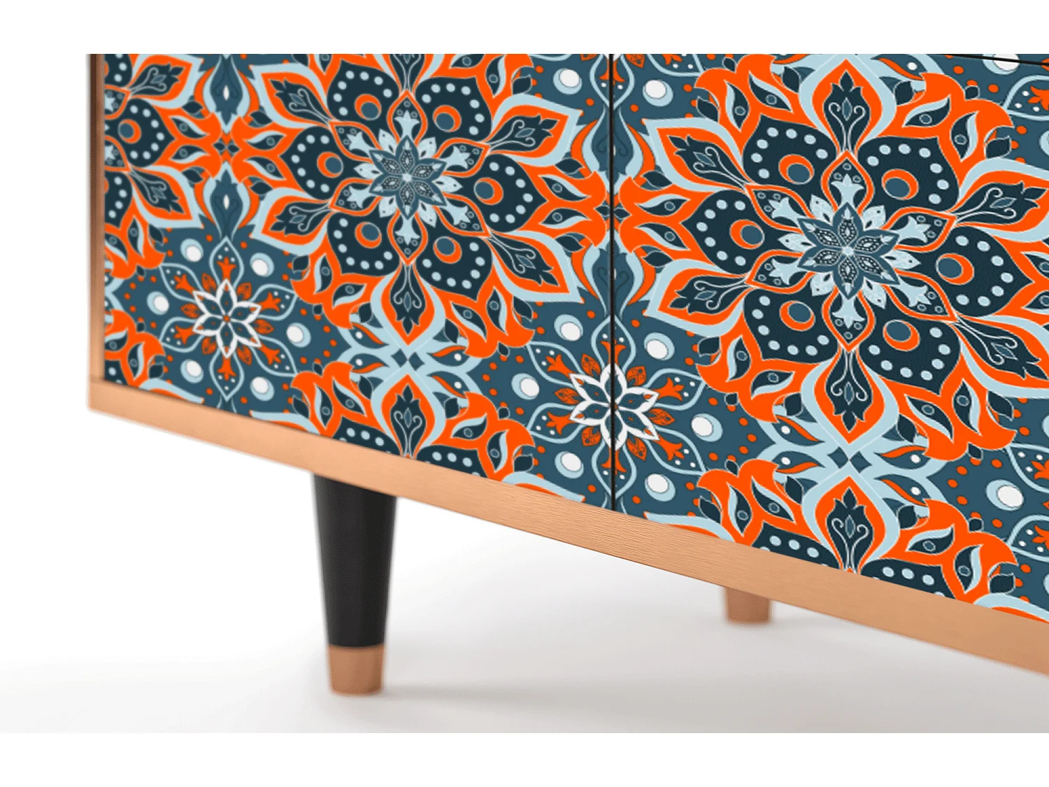 Aparador - 94x96x48 cm - BS3 - Fire Beetle, Nogueira