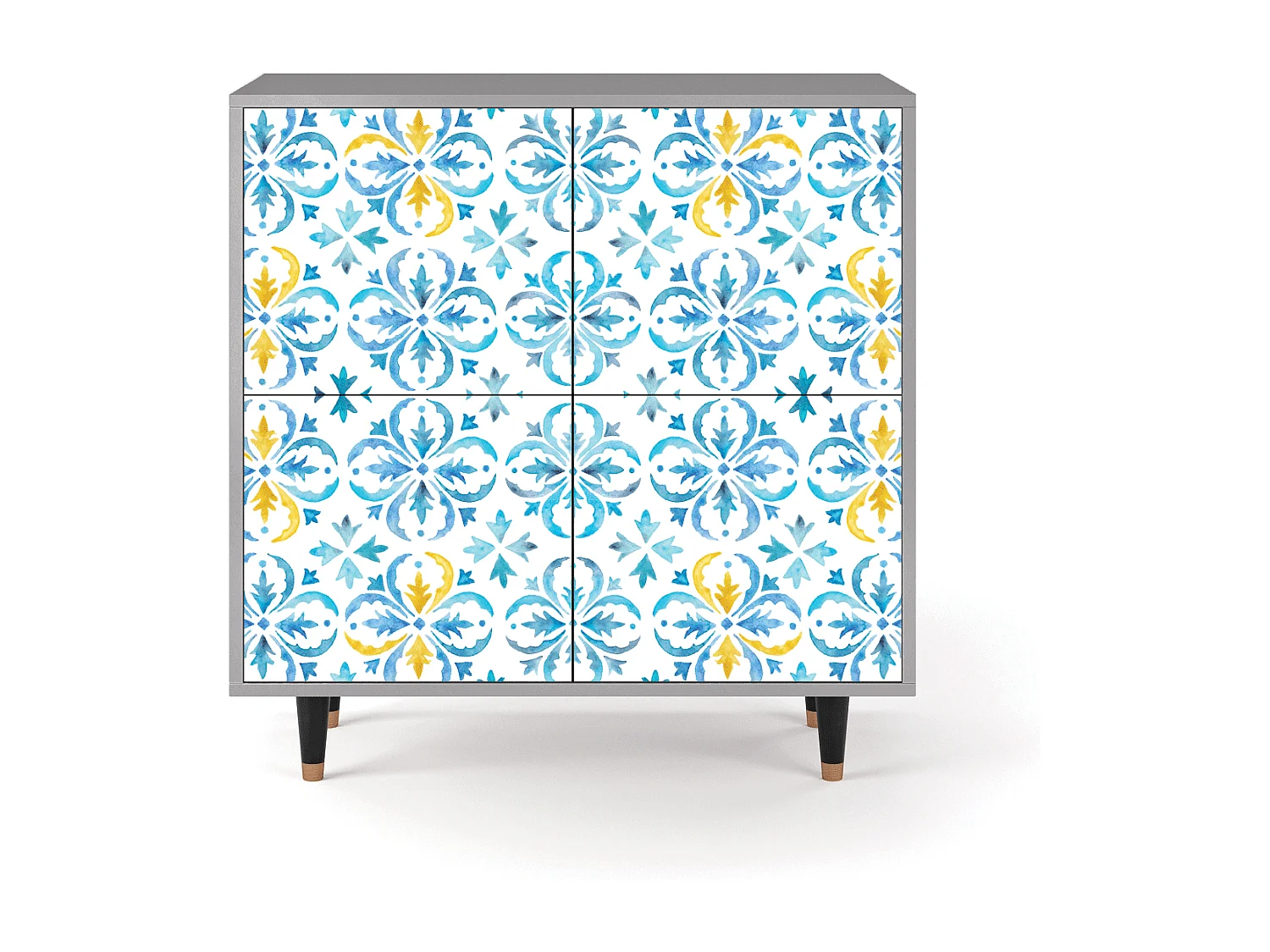 Credenza - 94x96x48 cm - BS3 - Lisbon Flover, Grigio