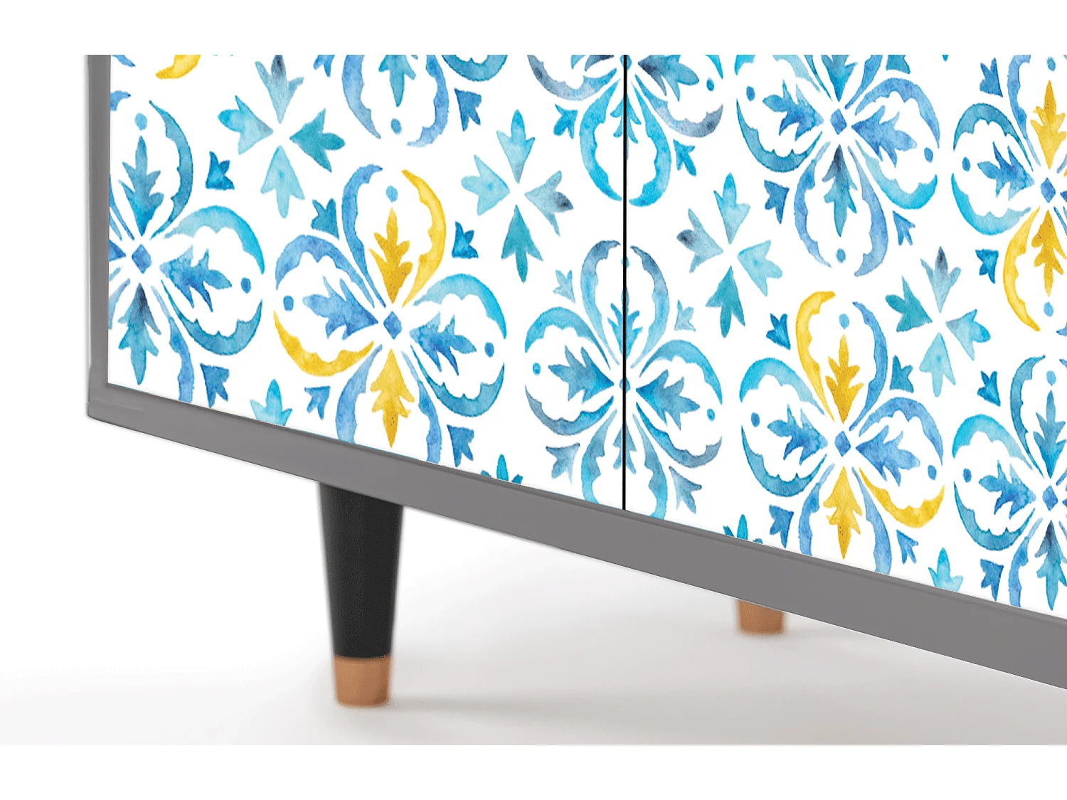 Credenza - 94x96x48 cm - BS3 - Lisbon Flover, Grigio