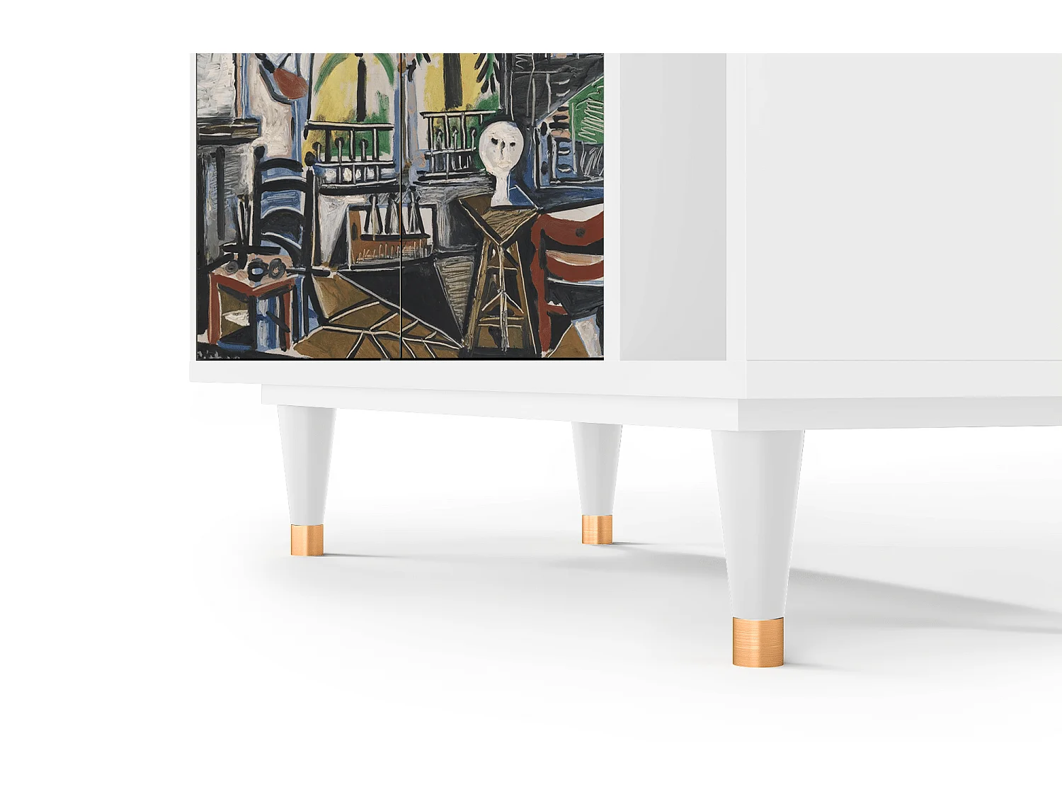 Dressoir - 96х110х41 cm - BS6 - The Studio , Wit