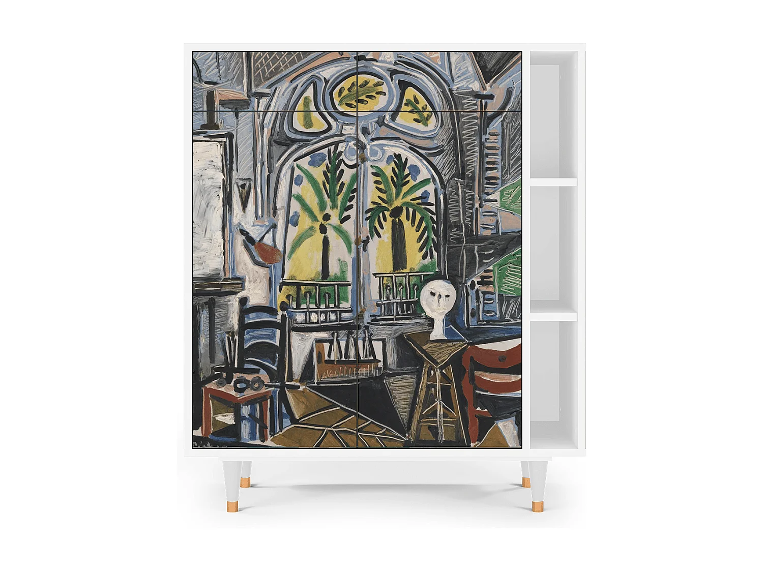 Buffet - 96х110х41 cm - BS6 - The Studio , Blanc