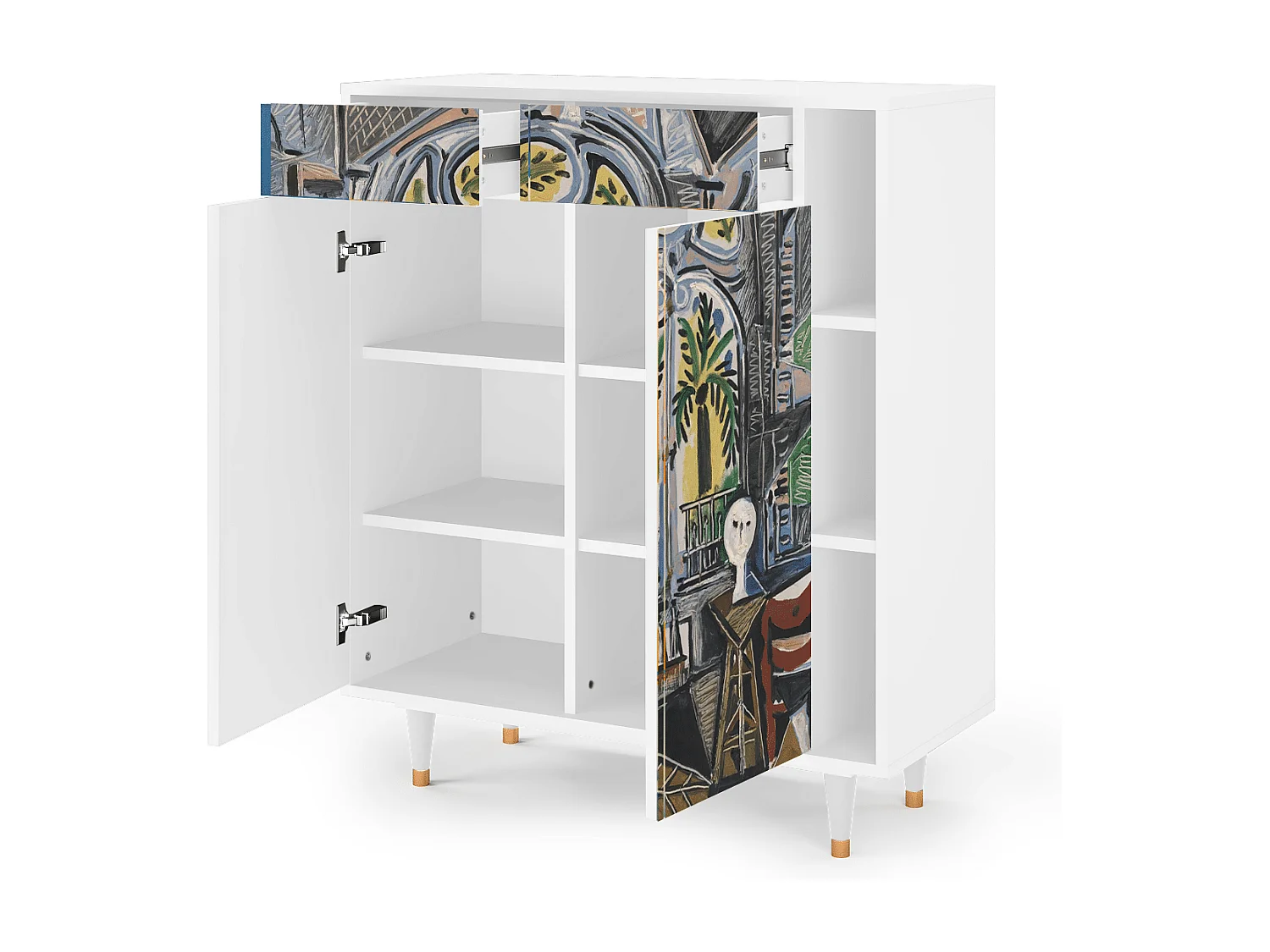 Buffet - 96х110х41 cm - BS6 - The Studio , Blanc