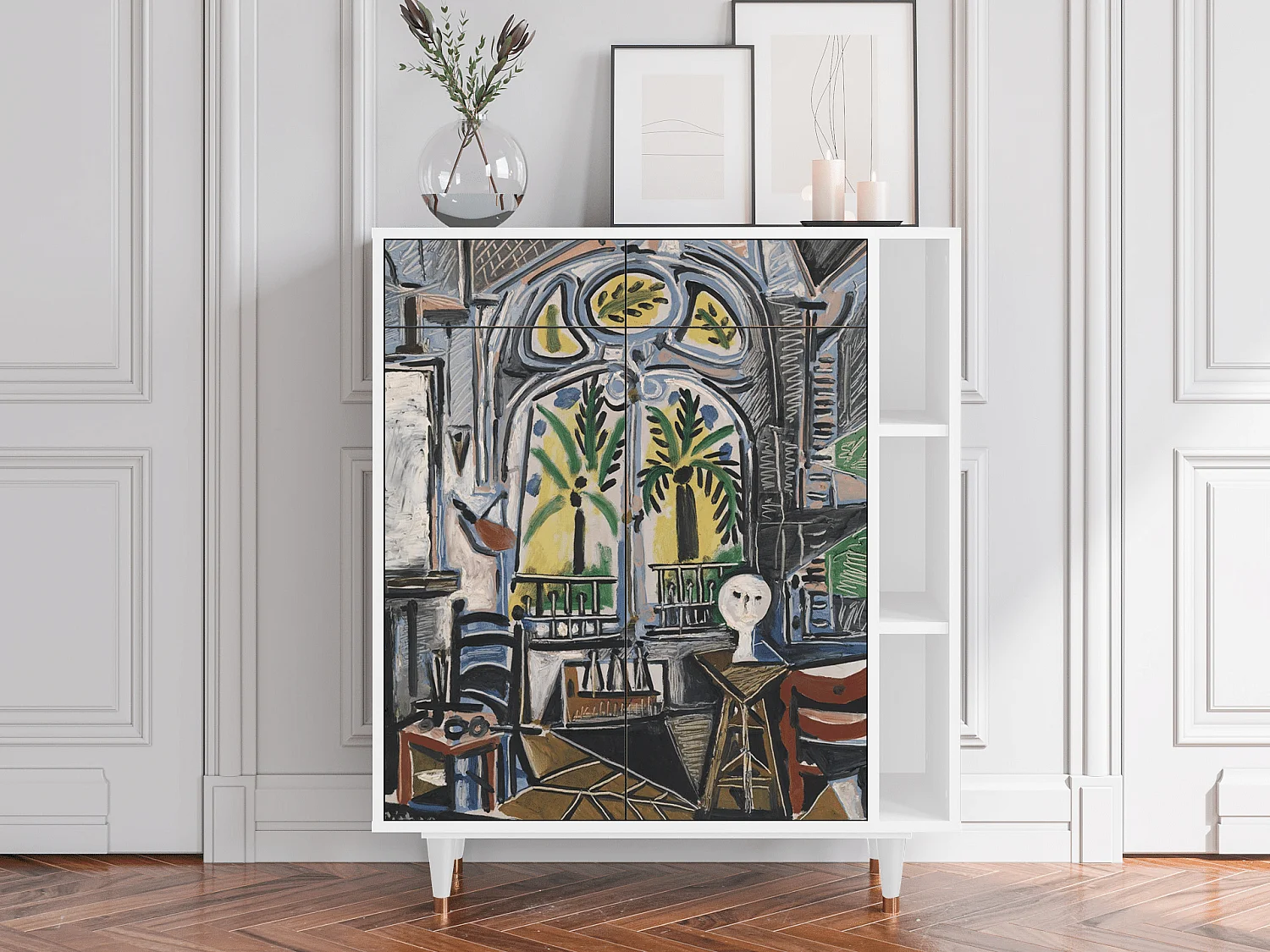 Buffet - 96х110х41 cm - BS6 - The Studio , Blanc