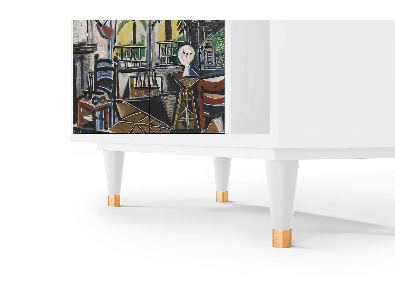 Buffet - 96х110х41 cm - BS6 - The Studio , Blanc