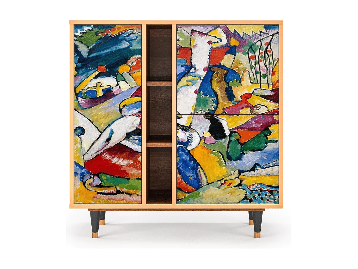 Credenza - 94х96х41 cm - BS5 - Improvisation 26  , Noce