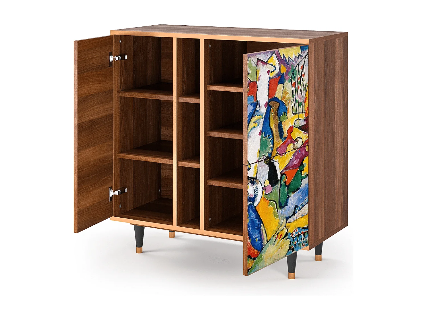 Credenza - 94х96х41 cm - BS5 - Improvisation 26  , Noce
