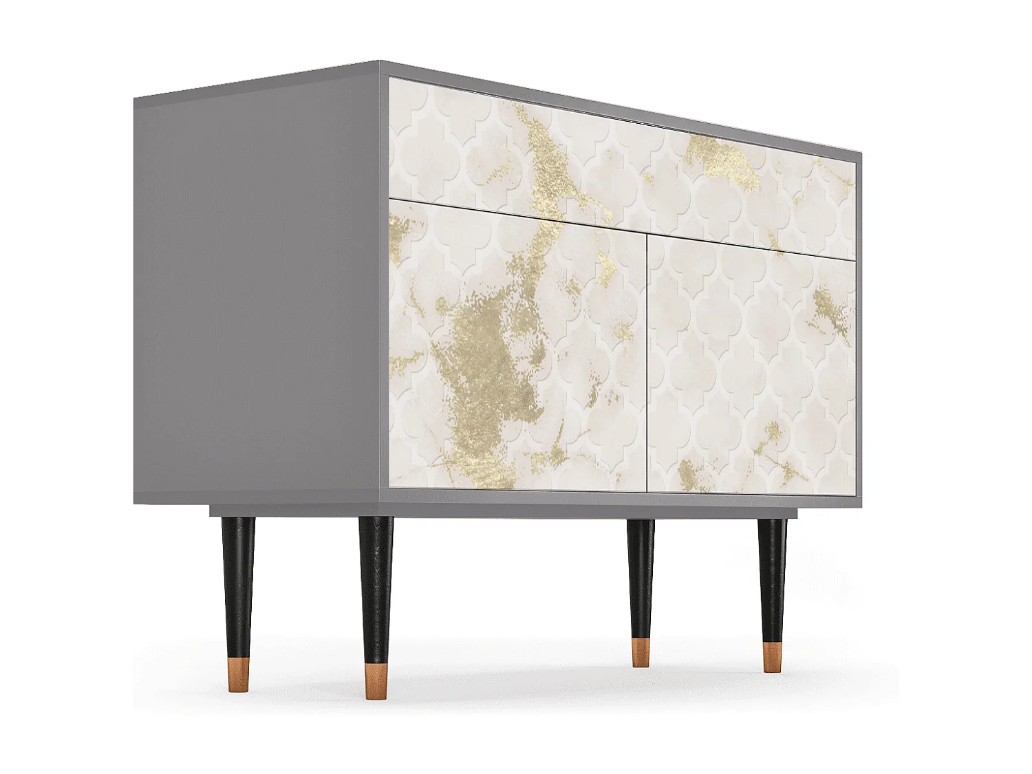 Buffet - 115x85x48 cm - BS4 - Sahara desert, Gris