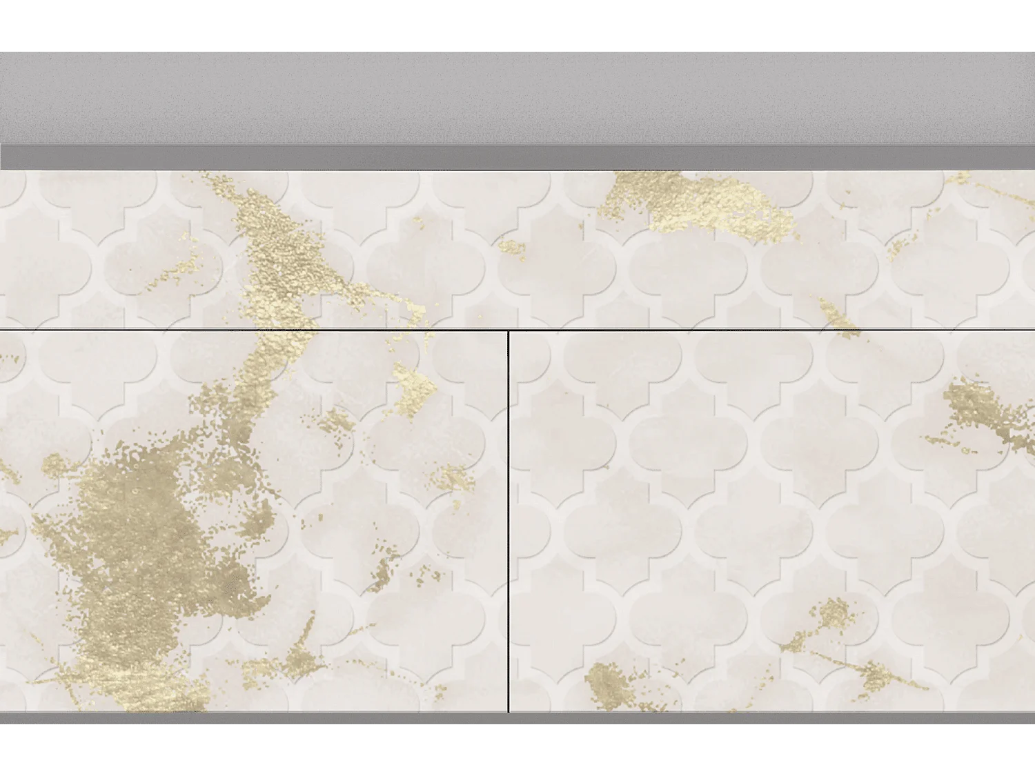 Buffet - 115x85x48 cm - BS4 - Sahara desert, Gris