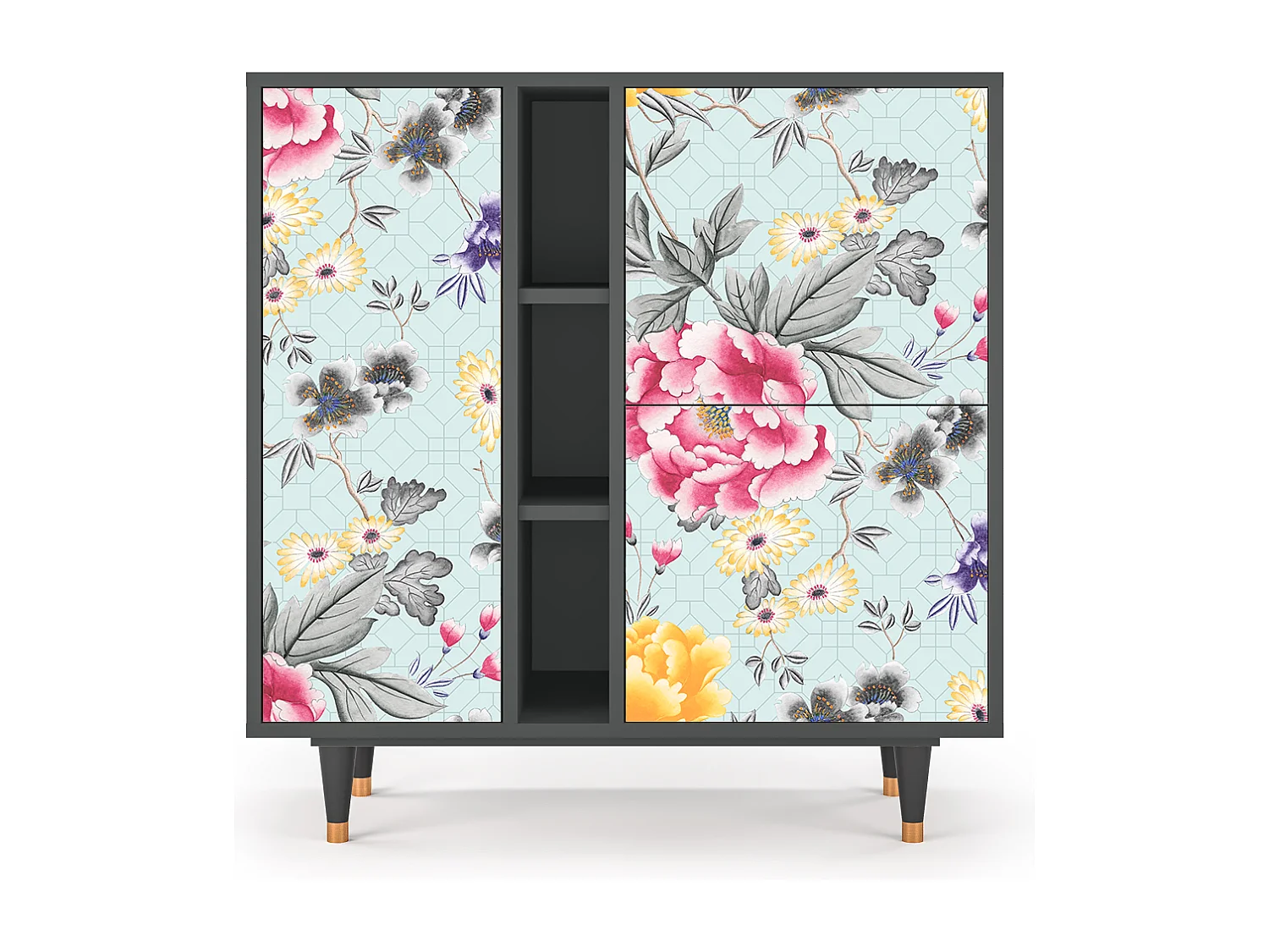 Dressoir - 94х96х41 cm - BS5 - Sky Garden, Antraciet