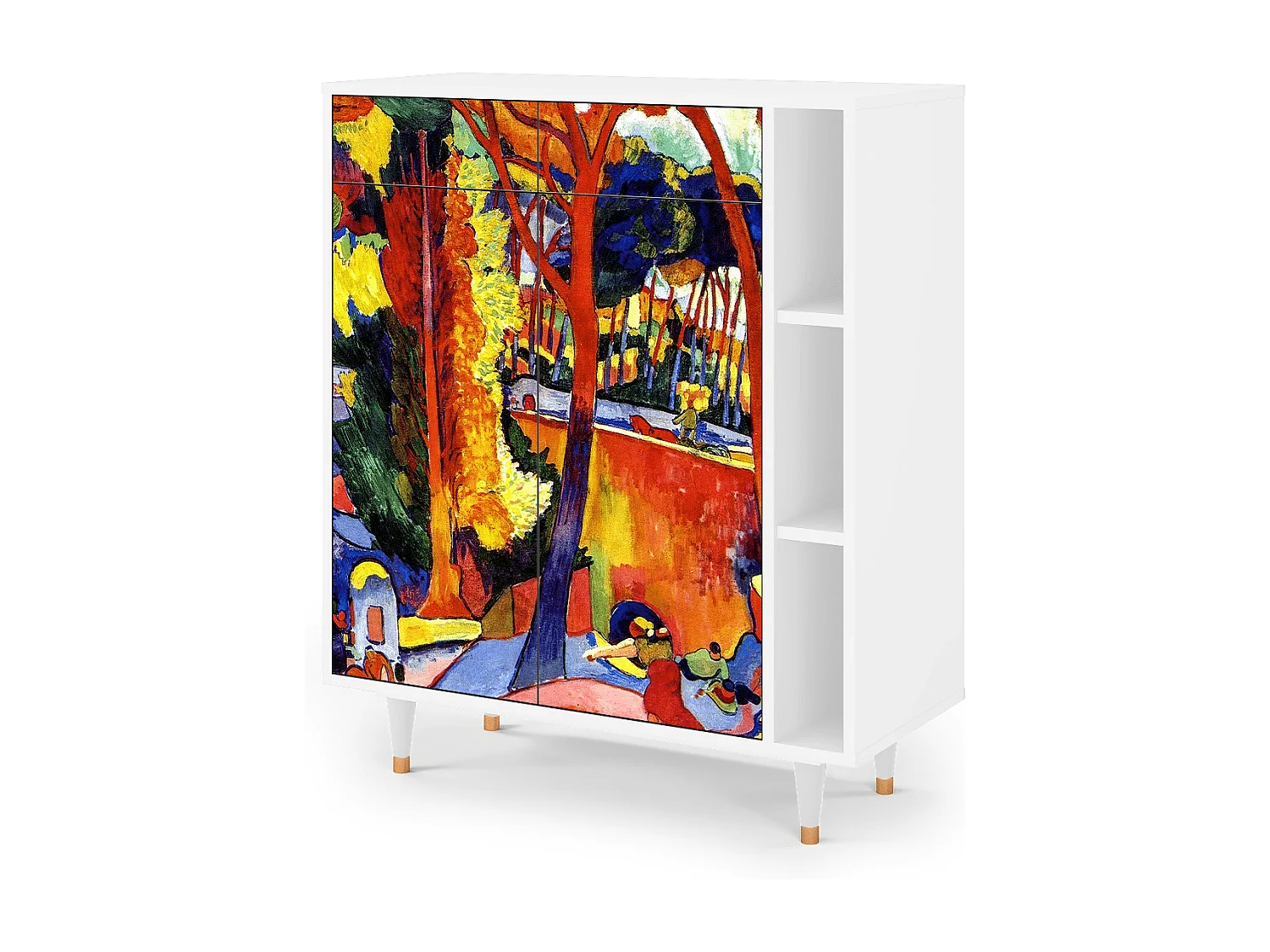 Credenza - 96х110х41 cm - BS6 - The Turning Road, Bianco