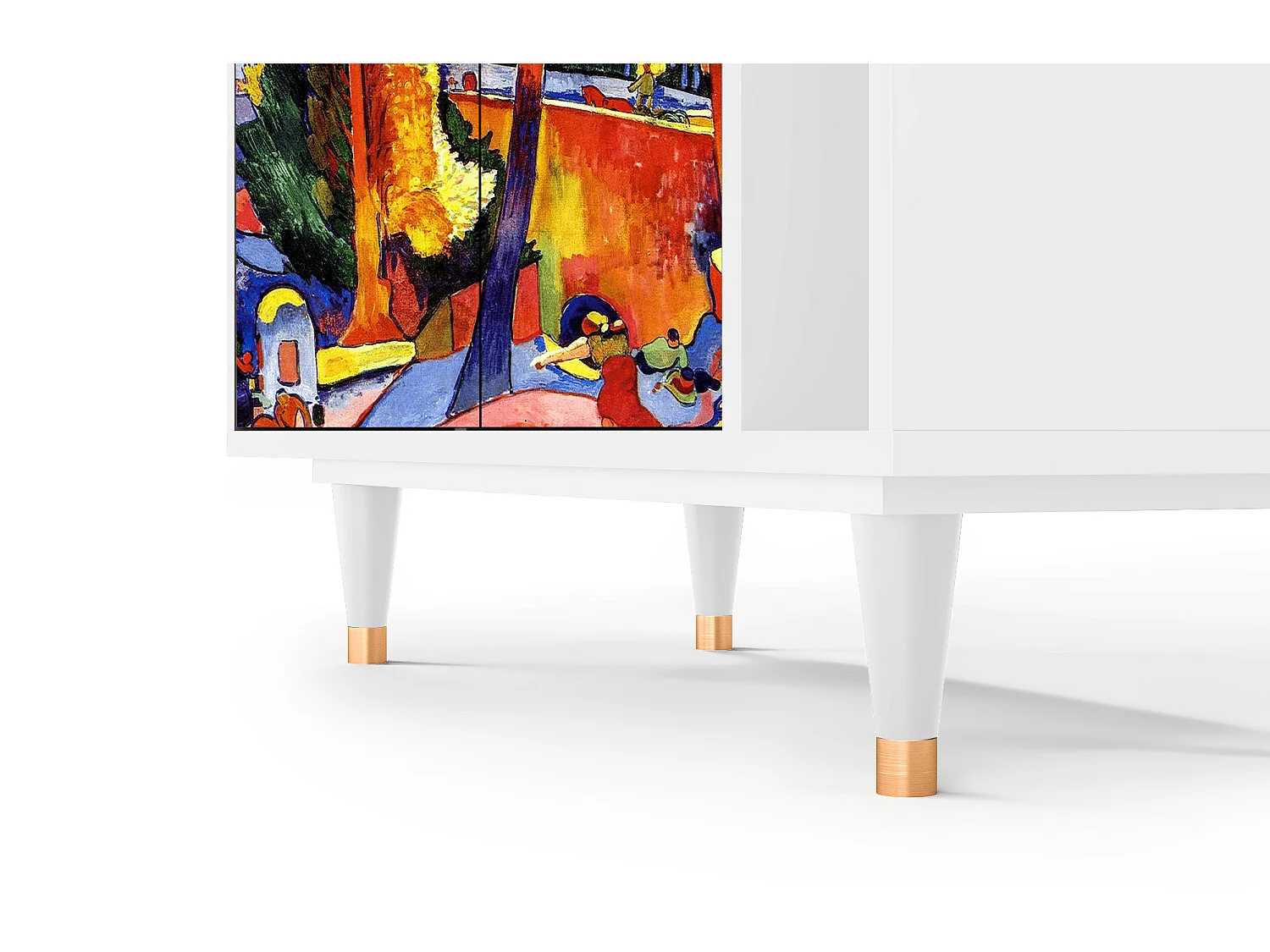 Credenza - 96х110х41 cm - BS6 - The Turning Road, Bianco