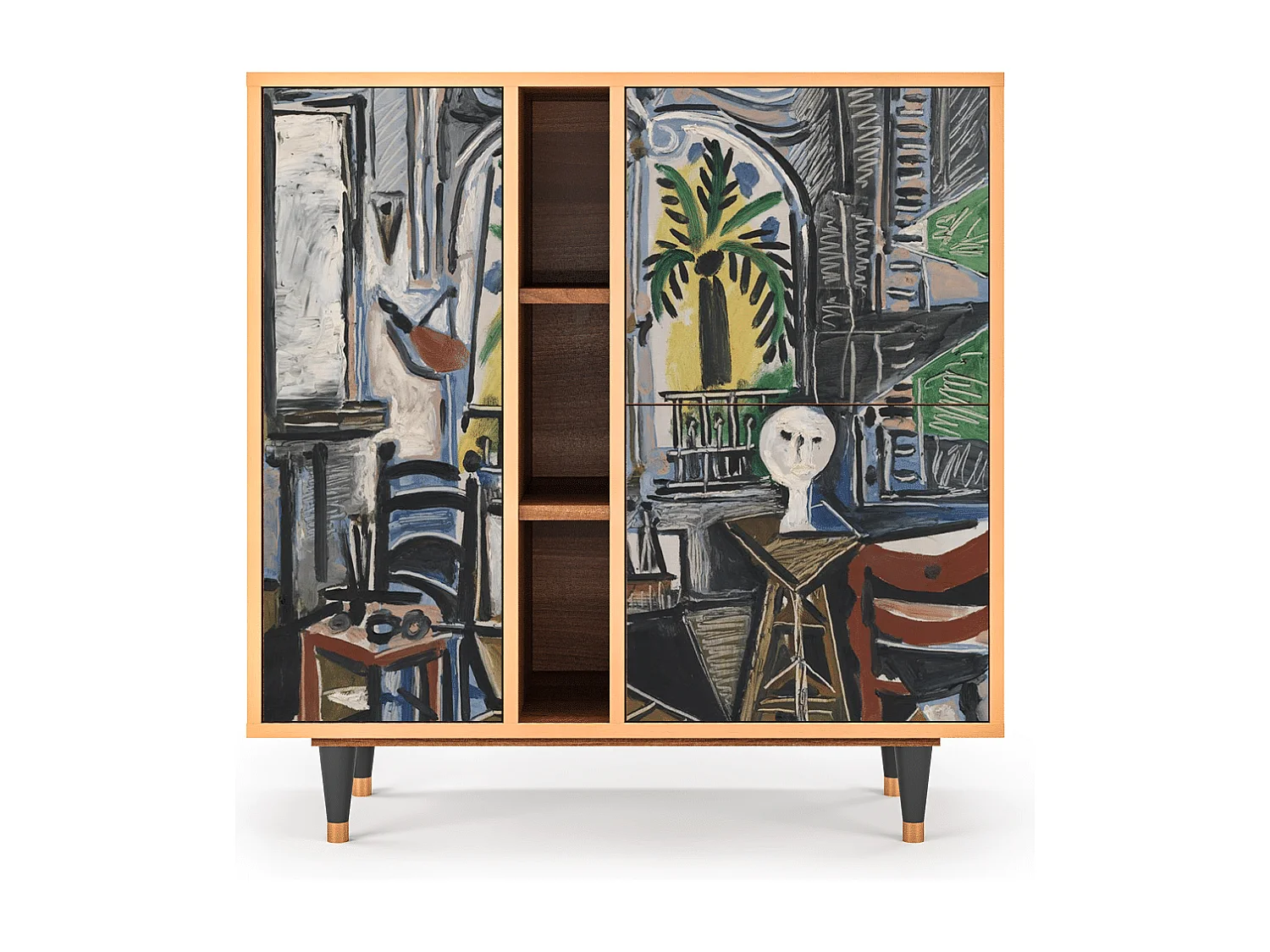 Buffet - 94х96х41 cm - BS5 - The Studio , Noyer