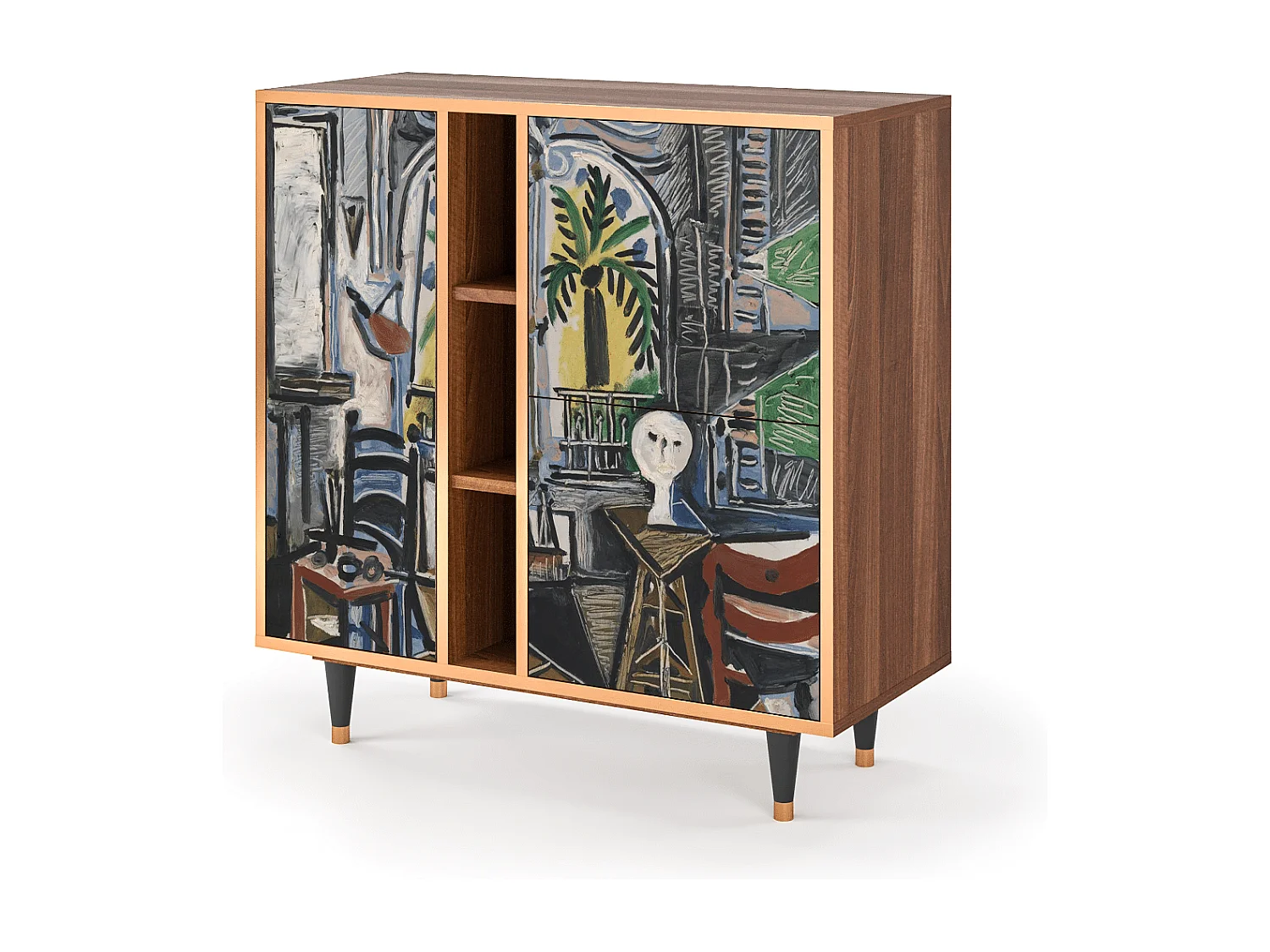 Buffet - 94х96х41 cm - BS5 - The Studio , Noyer