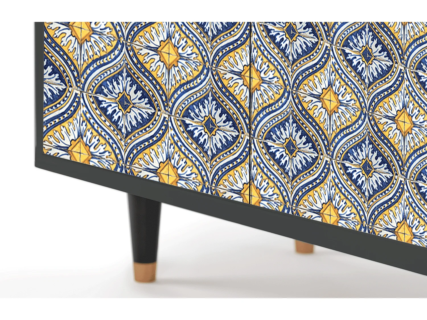 Aparador - 94x96x48 cm - BS3 - Illusory Pattern, Antracite