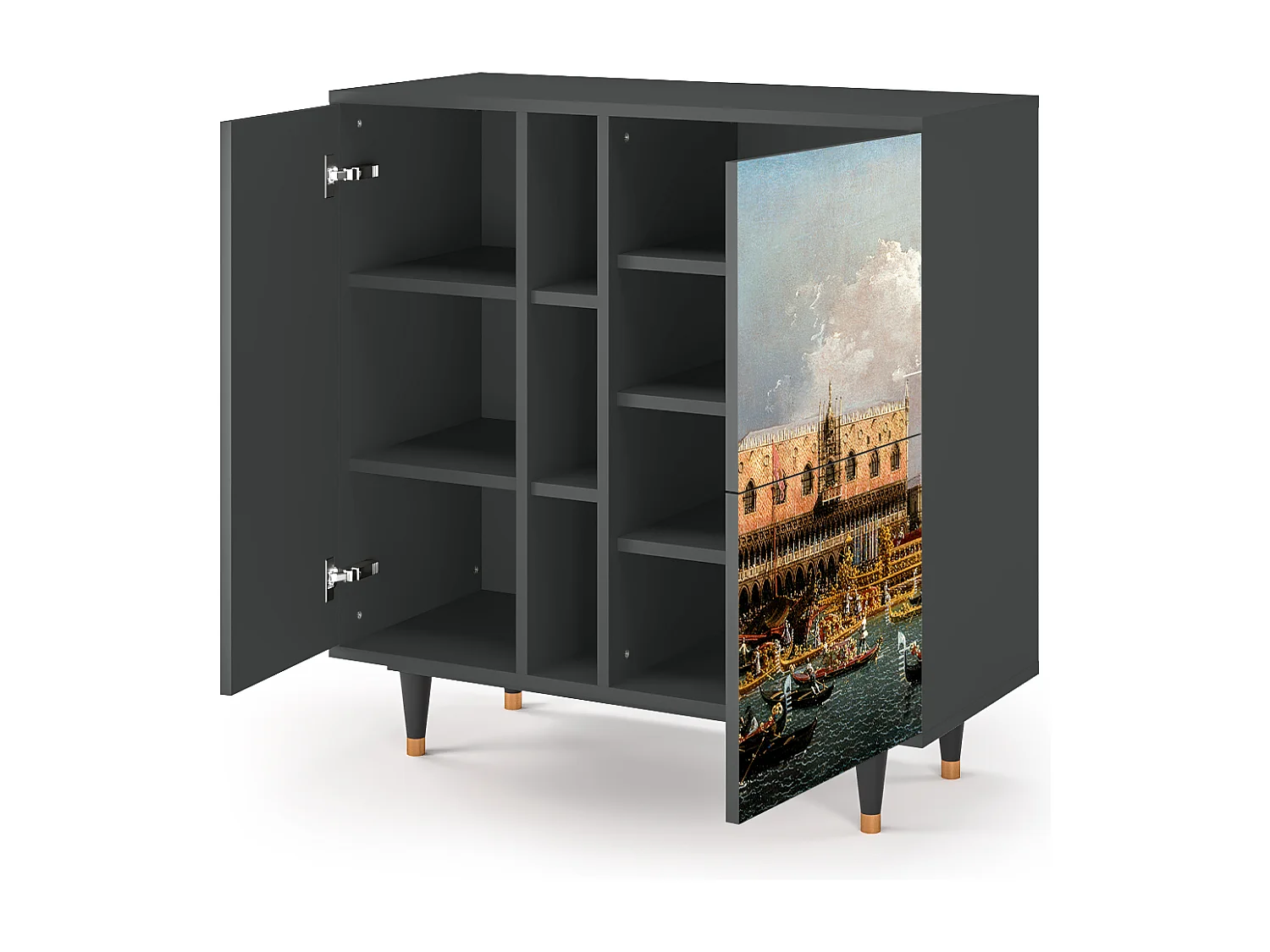 Aparador - 94х96х41 cm - BS5 - The Bucintoro, Antracita