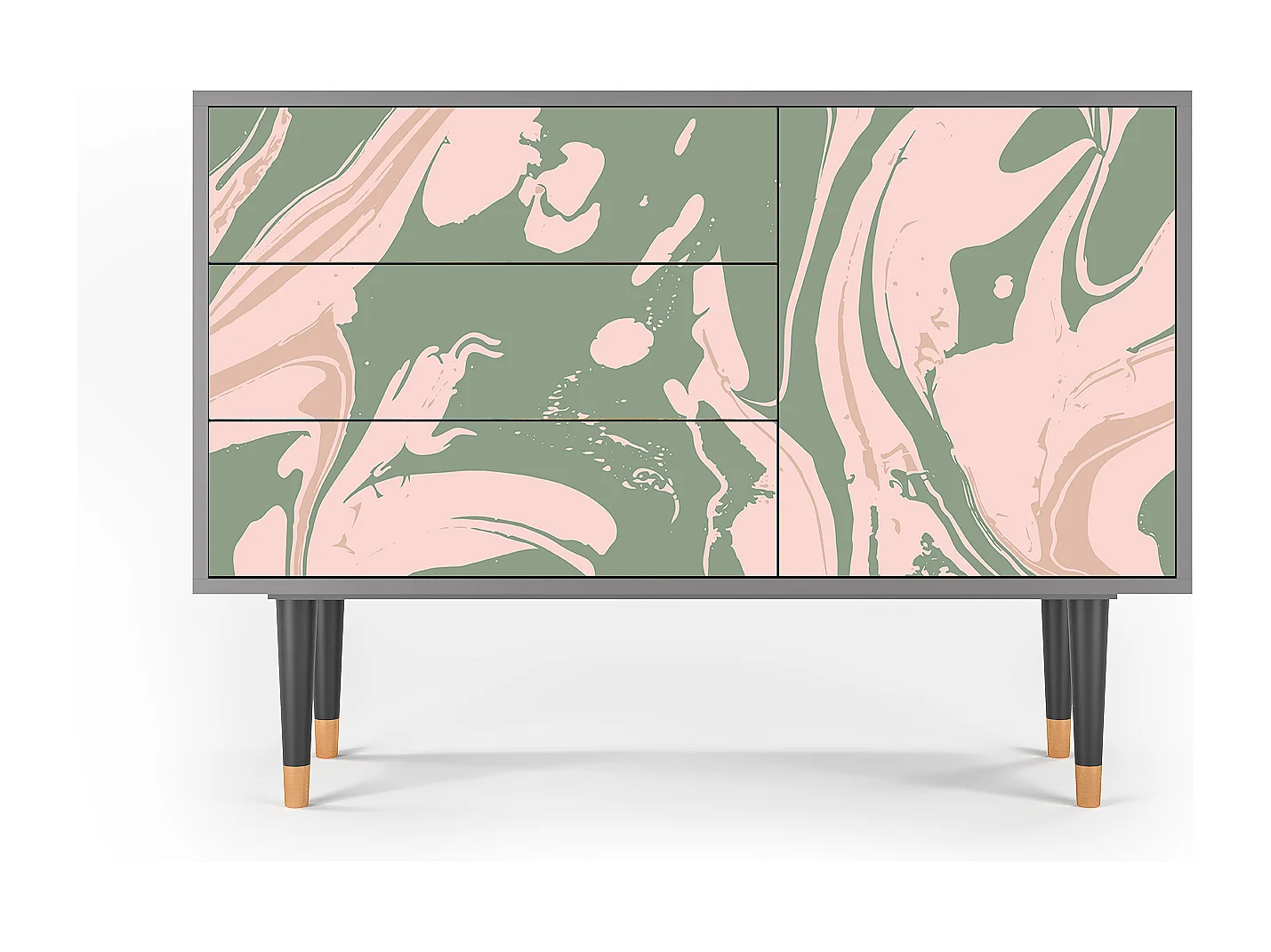 Credenza - 115х84х41 cm - S3 - Aquarelle, Grigio