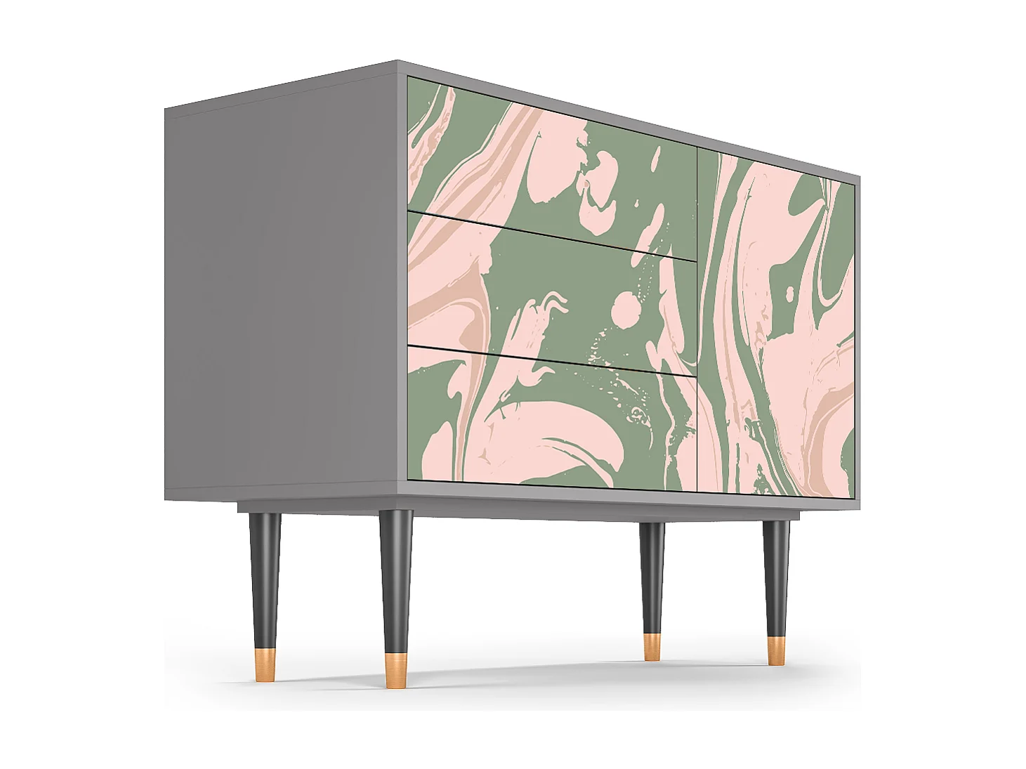 Credenza - 115х84х41 cm - S3 - Aquarelle, Grigio