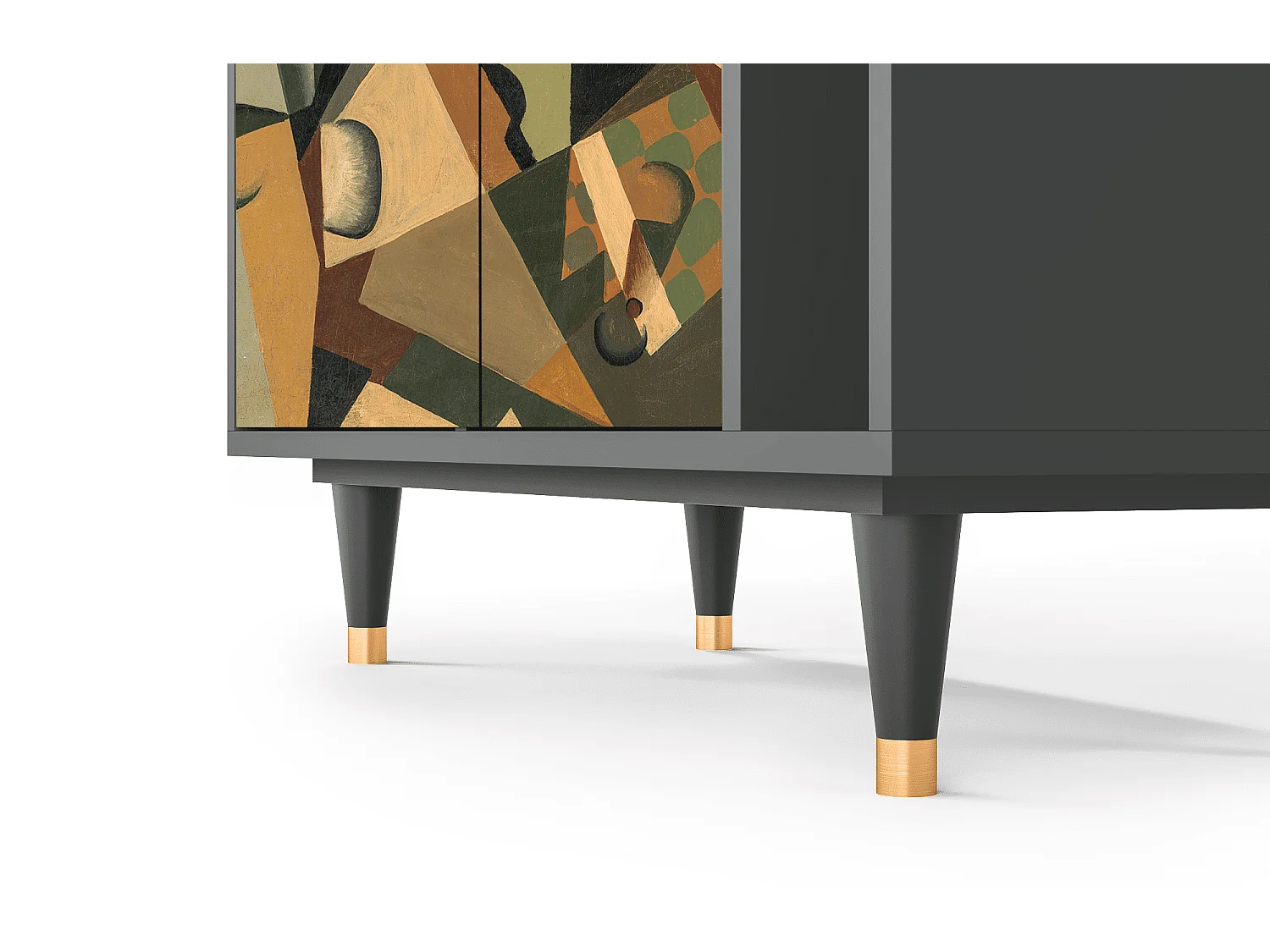 Buffet - 96х110х41 cm - BS6 - Glass and Checkerboard, Anthracite