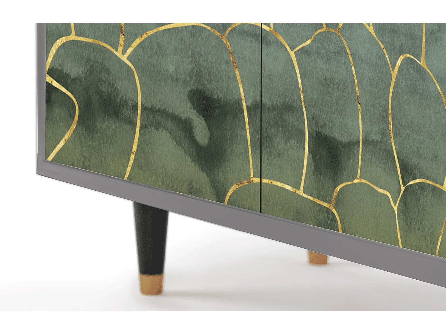 Buffet - 94x96x48 cm - BS3 - Magnificent Water Lily, Gris