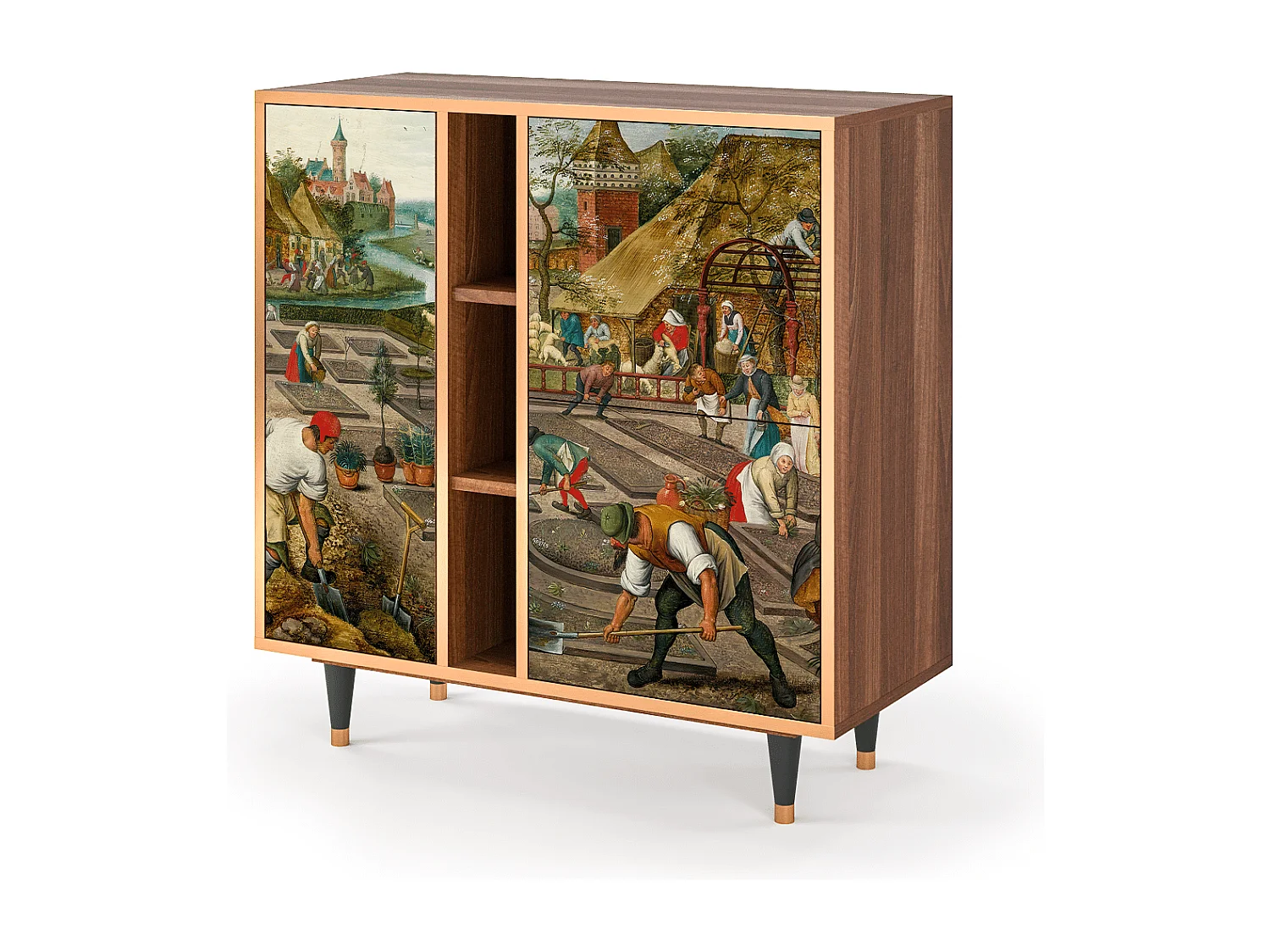 Credenza - 94х96х41 cm - BS5 - The Younger - Spring, Noce