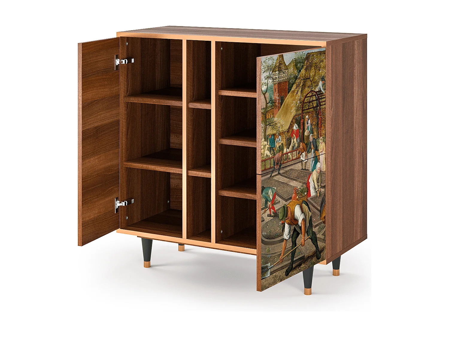 Credenza - 94х96х41 cm - BS5 - The Younger - Spring, Noce