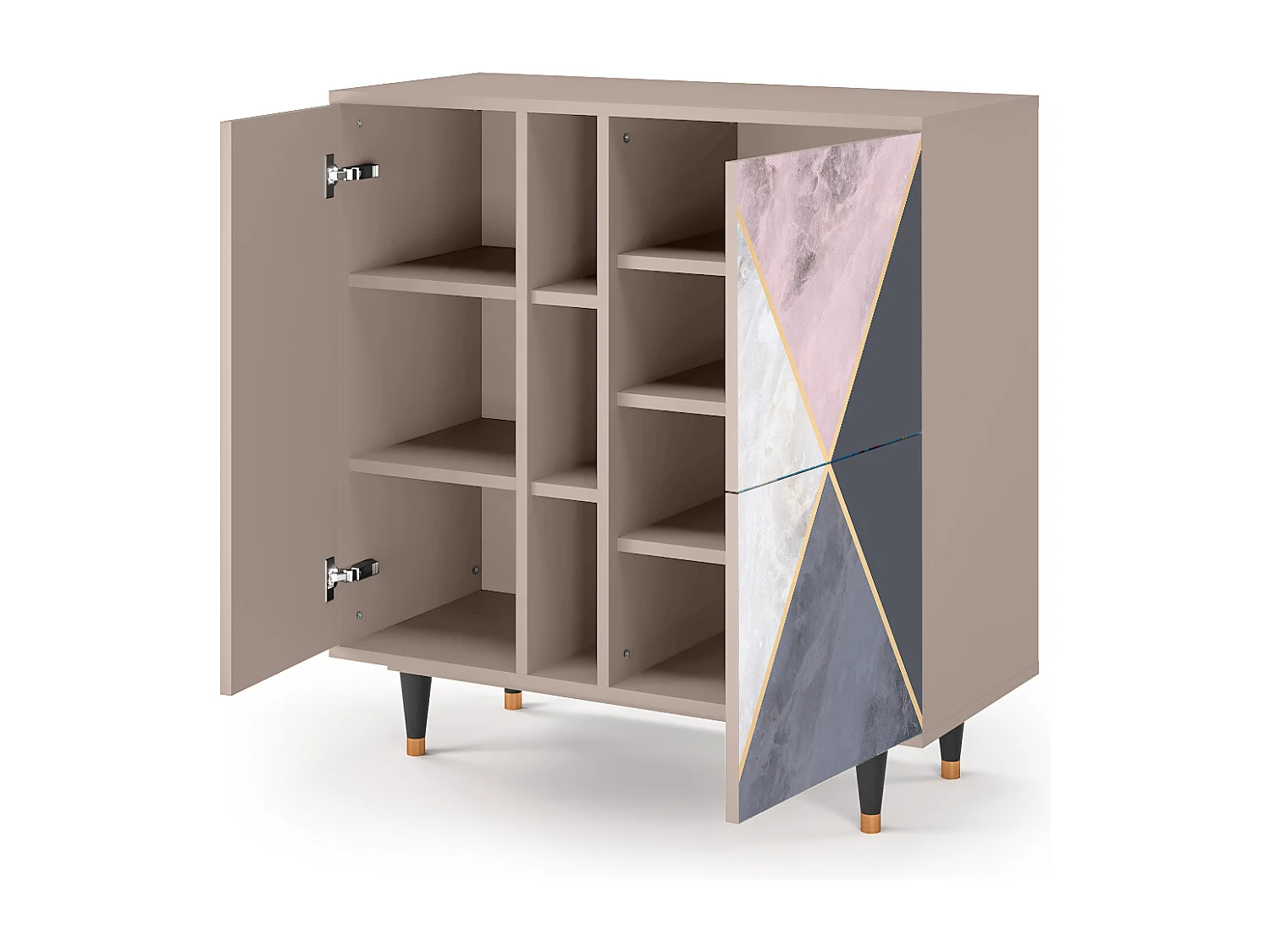 Buffet - 94х96х41 cm - BS5 - Ideal Harmony, Latte