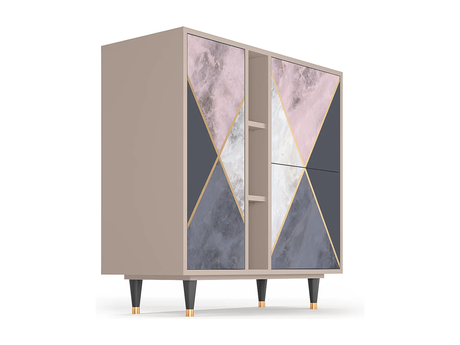 Buffet - 94х96х41 cm - BS5 - Ideal Harmony, Latte