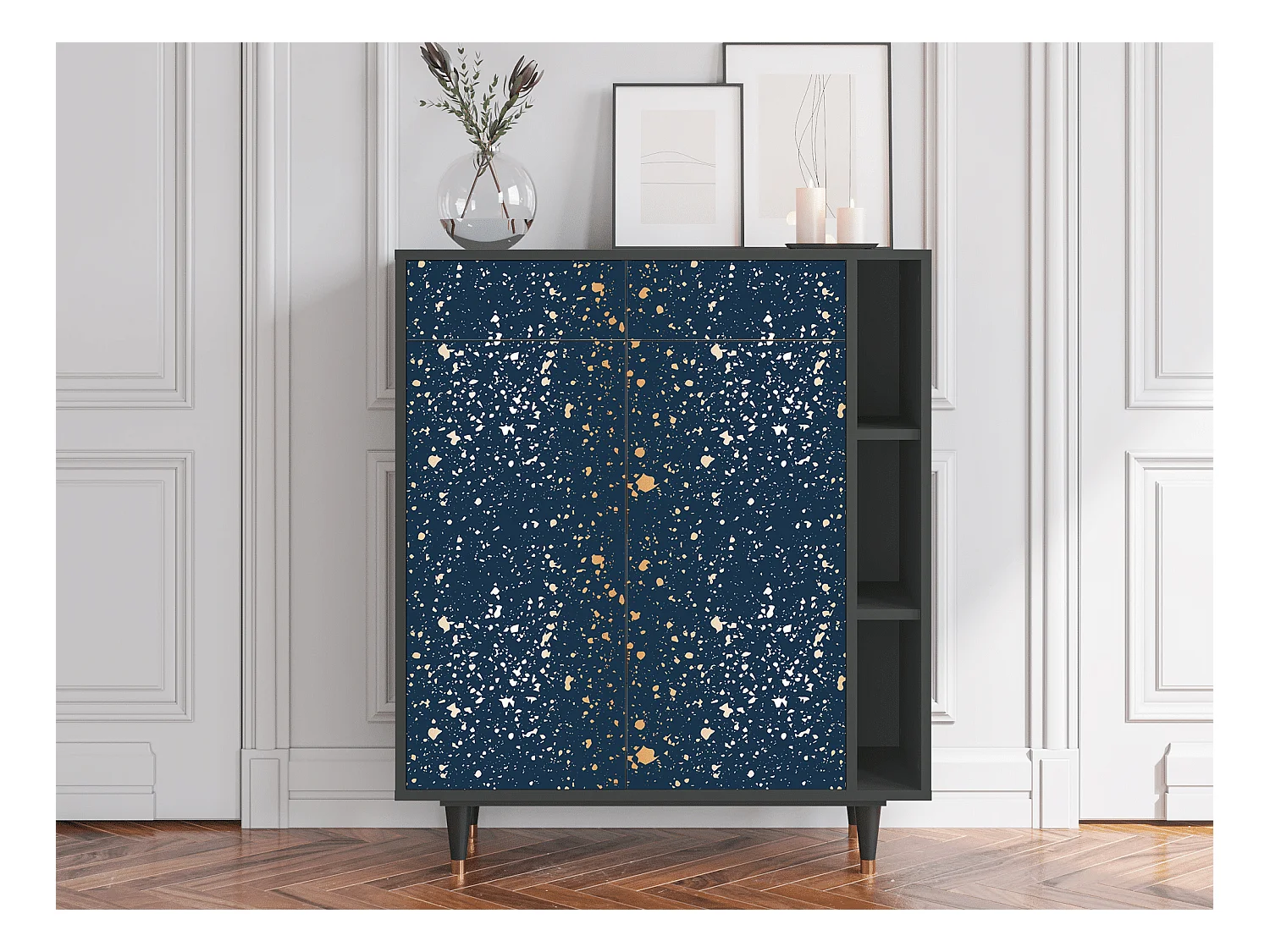 Buffet - 96х110х41 cm - BS6 - Starfall, Anthracite
