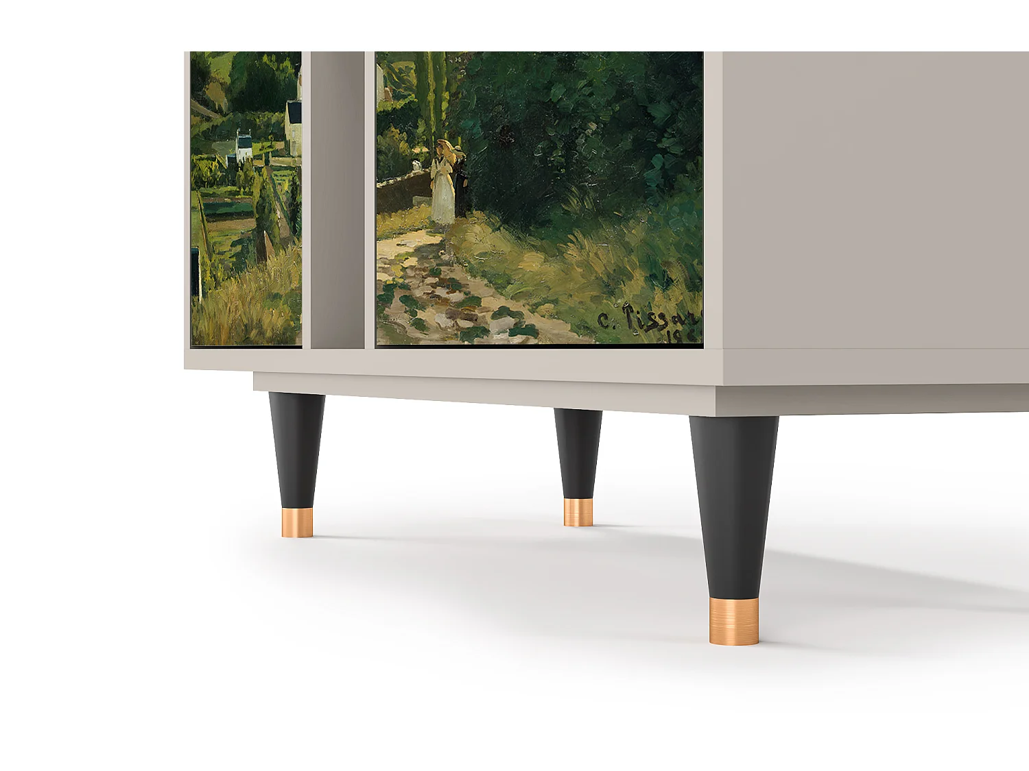 Kredens - 94х96х41 cm - BS5 - Jalais Hill by Pissarro, Piaskowy