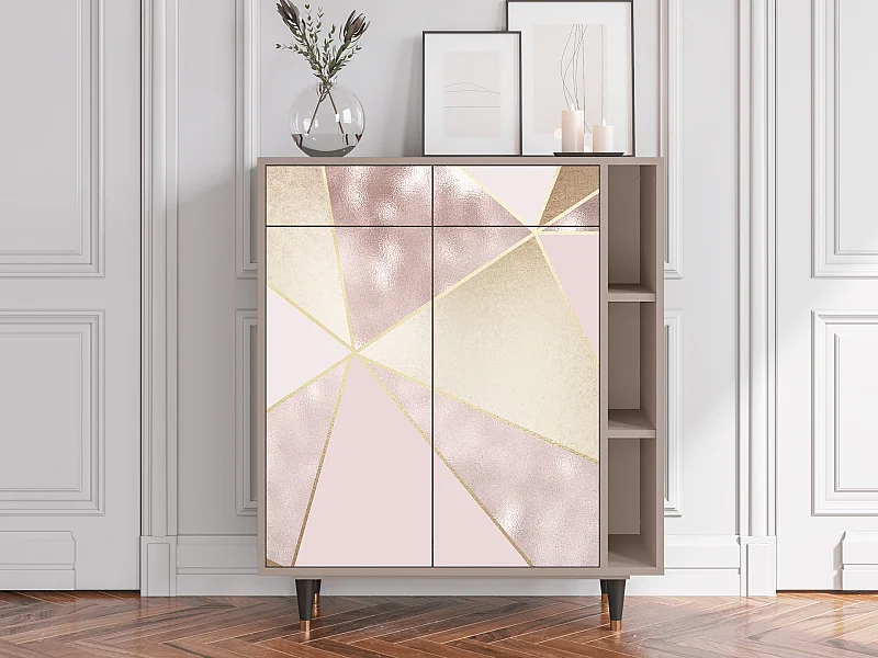 Kredens - 96х110х41 cm - BS6 - Cosmopolitan Diva, Latte