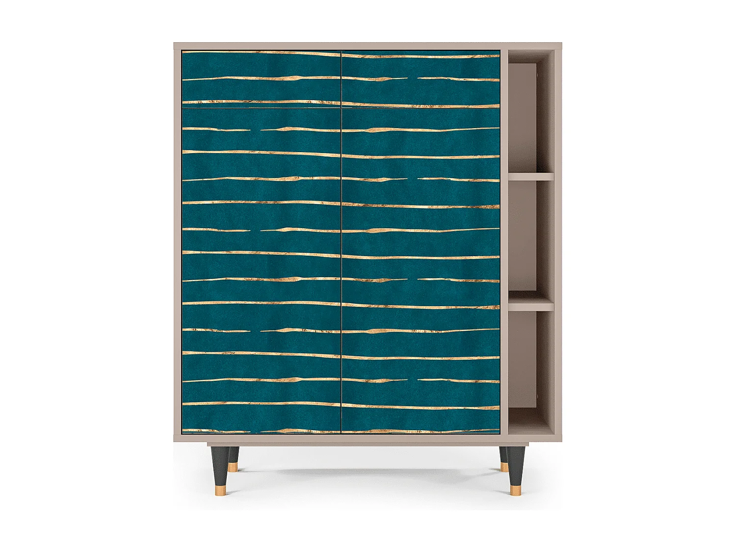 Kredens - 96х110х41 cm - BS6 - Ocean Drive, Latte