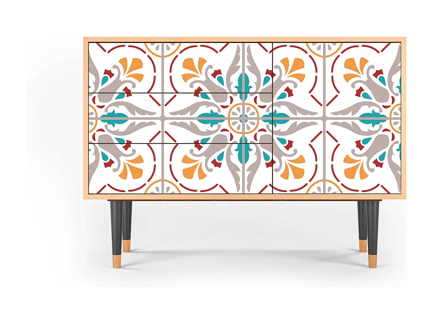 Buffet - 115х84х41 cm - S3 - Spring Ceramics, Noyer