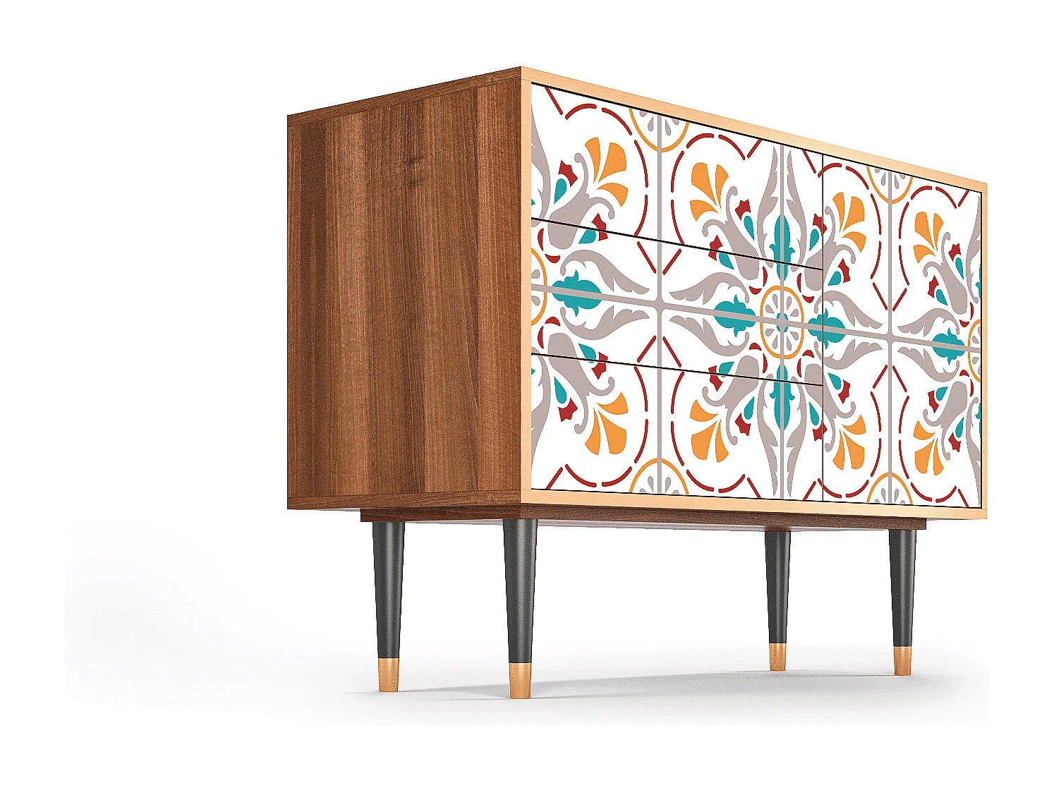 Buffet - 115х84х41 cm - S3 - Spring Ceramics, Noyer