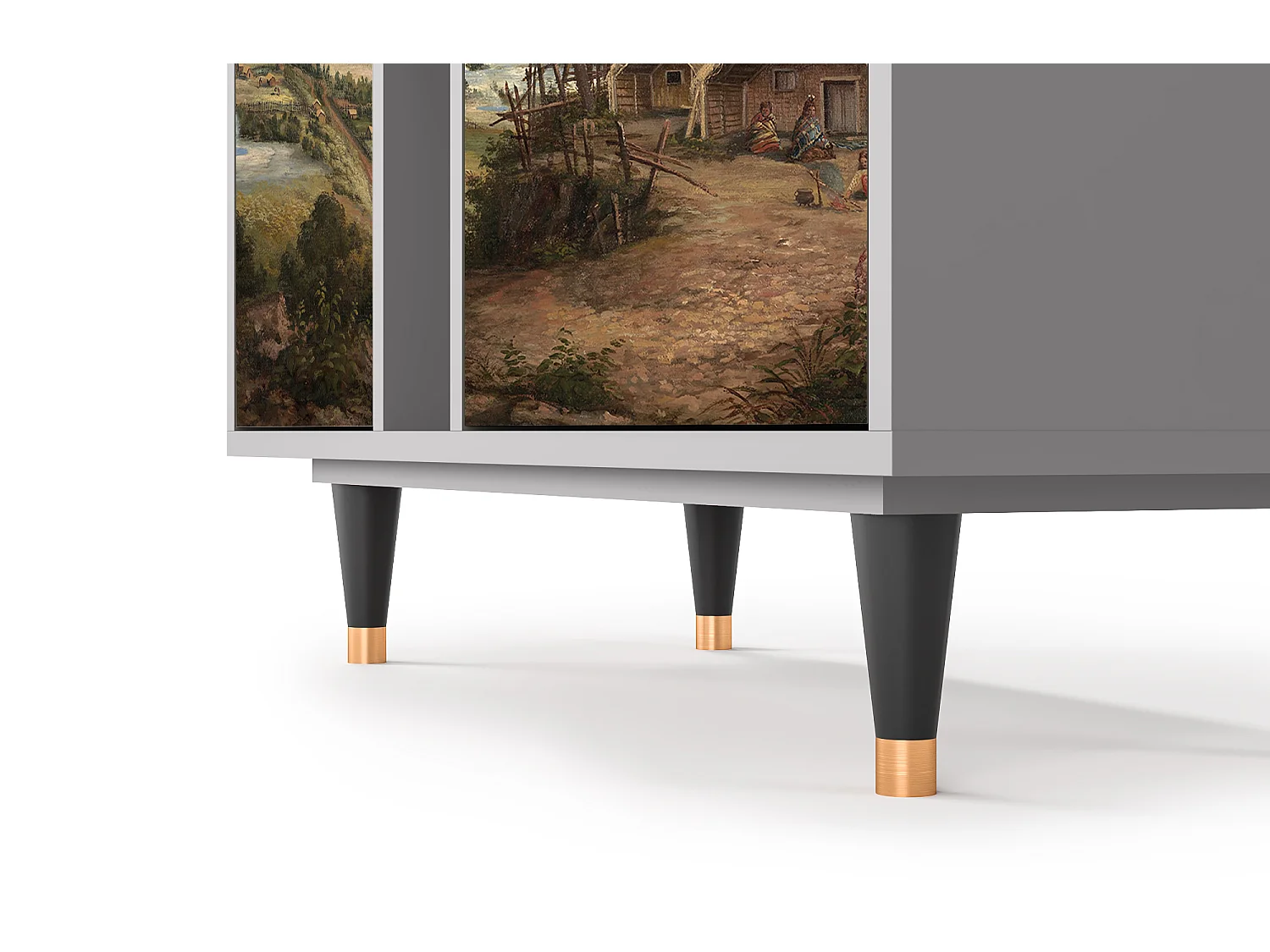 Credenza - 94х96х41 cm - BS5 - View Across the Plains , Grigio