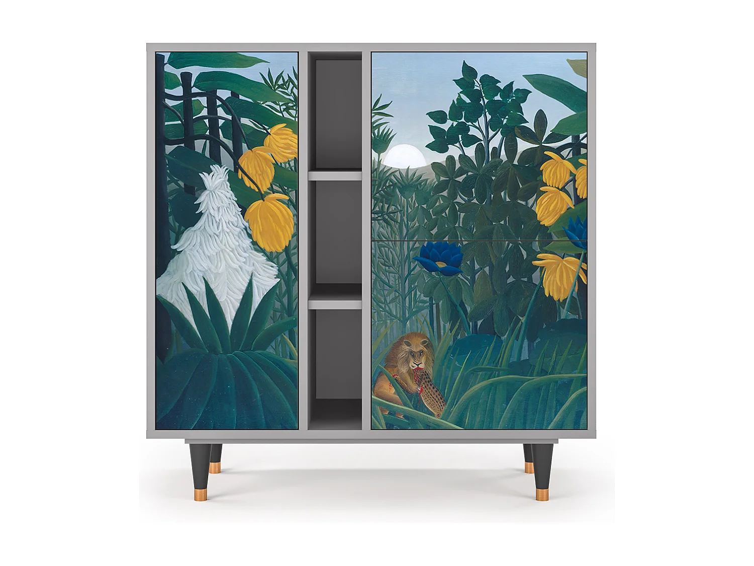 Buffet - 94х96х41 cm - BS5 - The Repast of the Lion, Gris