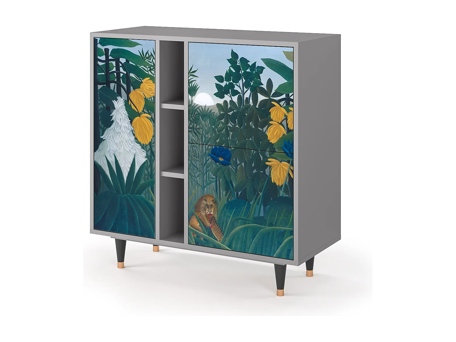 Buffet - 94х96х41 cm - BS5 - The Repast of the Lion, Gris