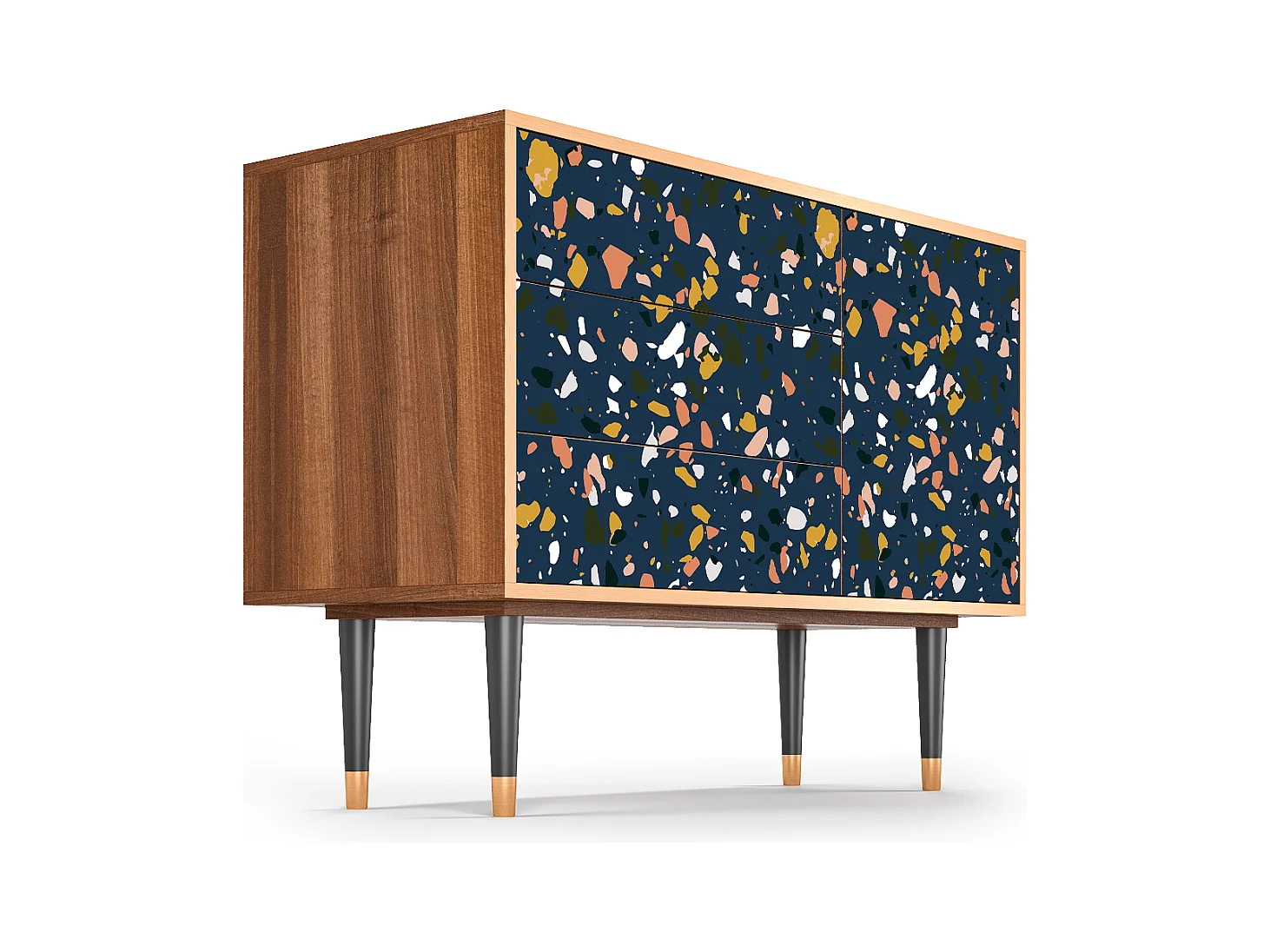 Buffet - 115х84х41 cm - S3 - Night Sky Langhterns, Noyer