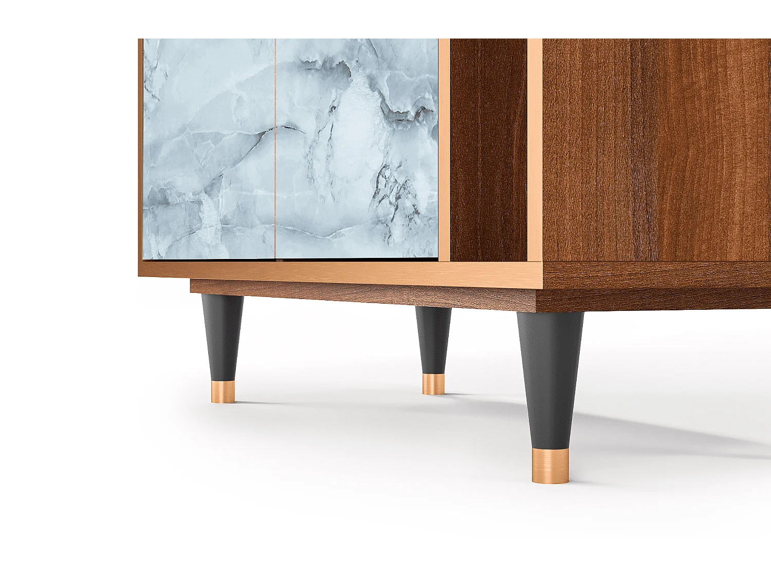 Credenza - 96х110х41 cm - BS6 - Glacial Colour, Noce