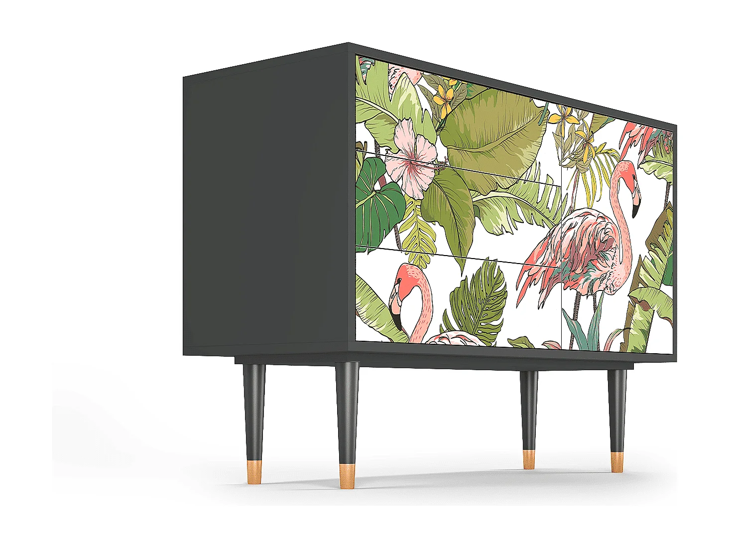 Buffet - 115х84х41 cm - S3 - Sweet Flamingo, Anthracite