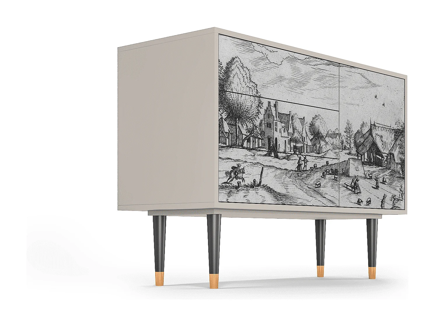 Aparador - 115х84х41 cm - S3 - Country Village, Arena