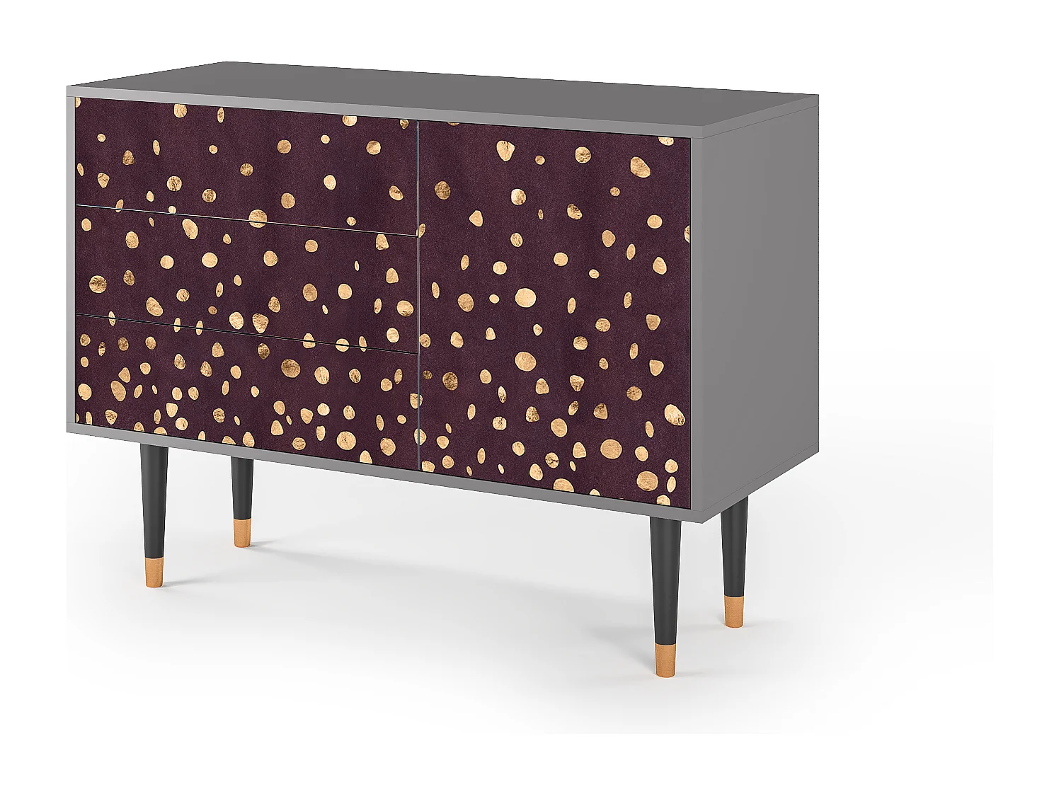 Credenza - 115х84х41 cm - S3 - Glowworms, Grigio
