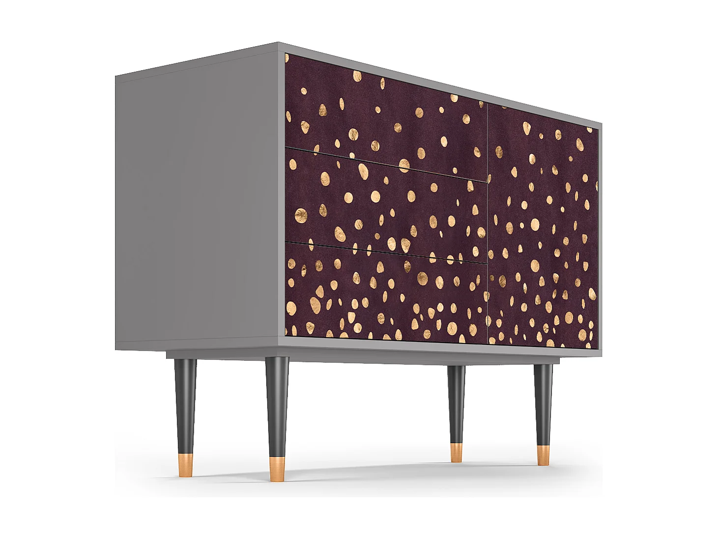 Credenza - 115х84х41 cm - S3 - Glowworms, Grigio