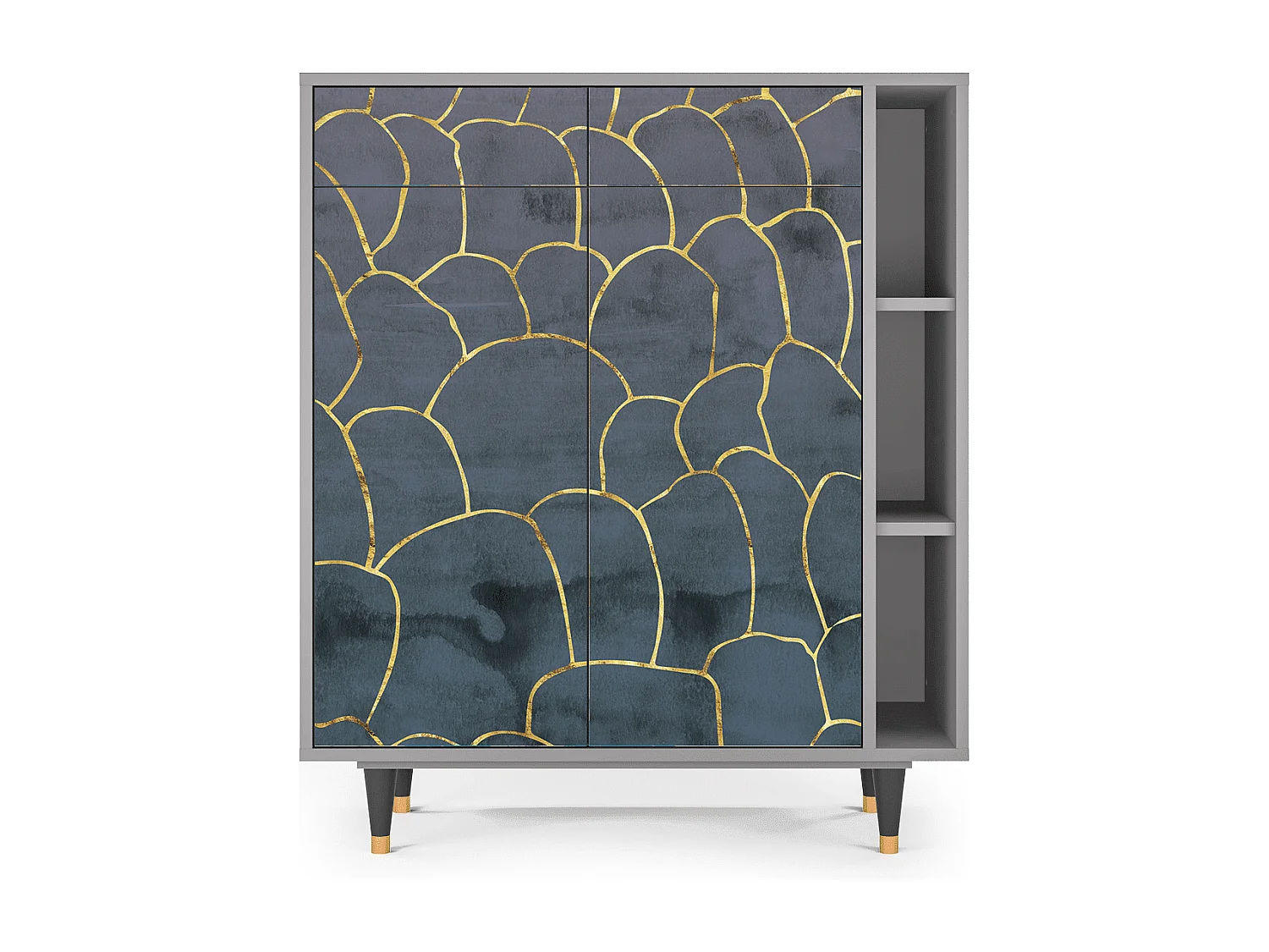 Buffet - 96х110х41 cm - BS6 - Blue Lagoon, Gris