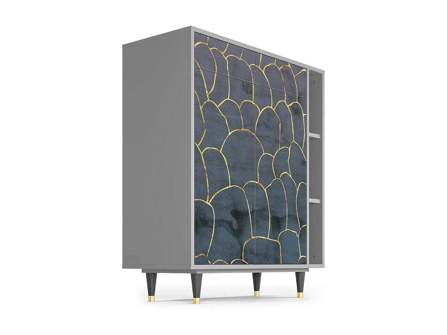 Buffet - 96х110х41 cm - BS6 - Blue Lagoon, Gris