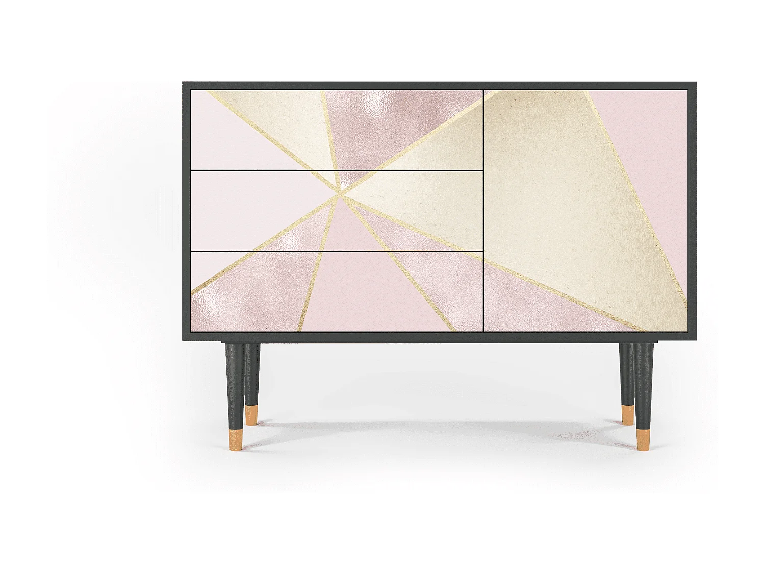 Aparador - 115х84х41 cm - S3 - Cosmopolitan Diva, Antracite