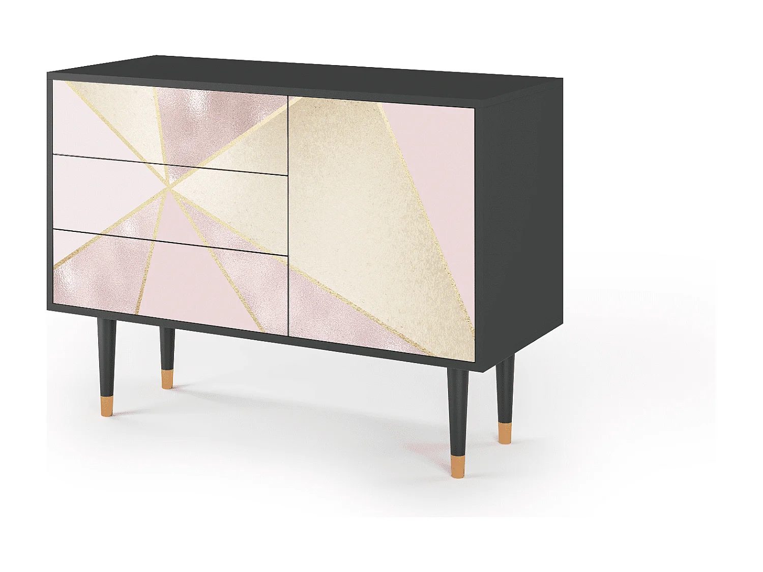 Aparador - 115х84х41 cm - S3 - Cosmopolitan Diva, Antracite